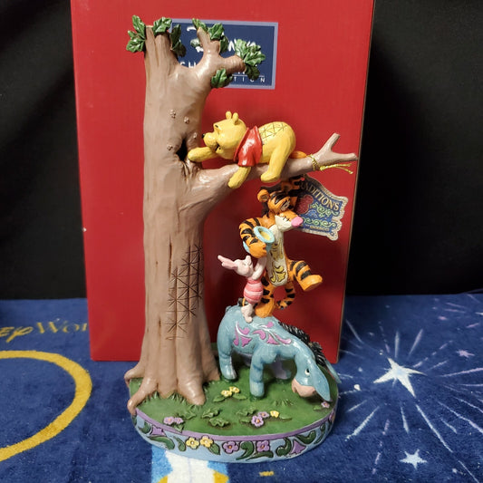 Jim Shore Disney Parks Traditions 'Hundred Acre Caper' Pooh and friends 6008072