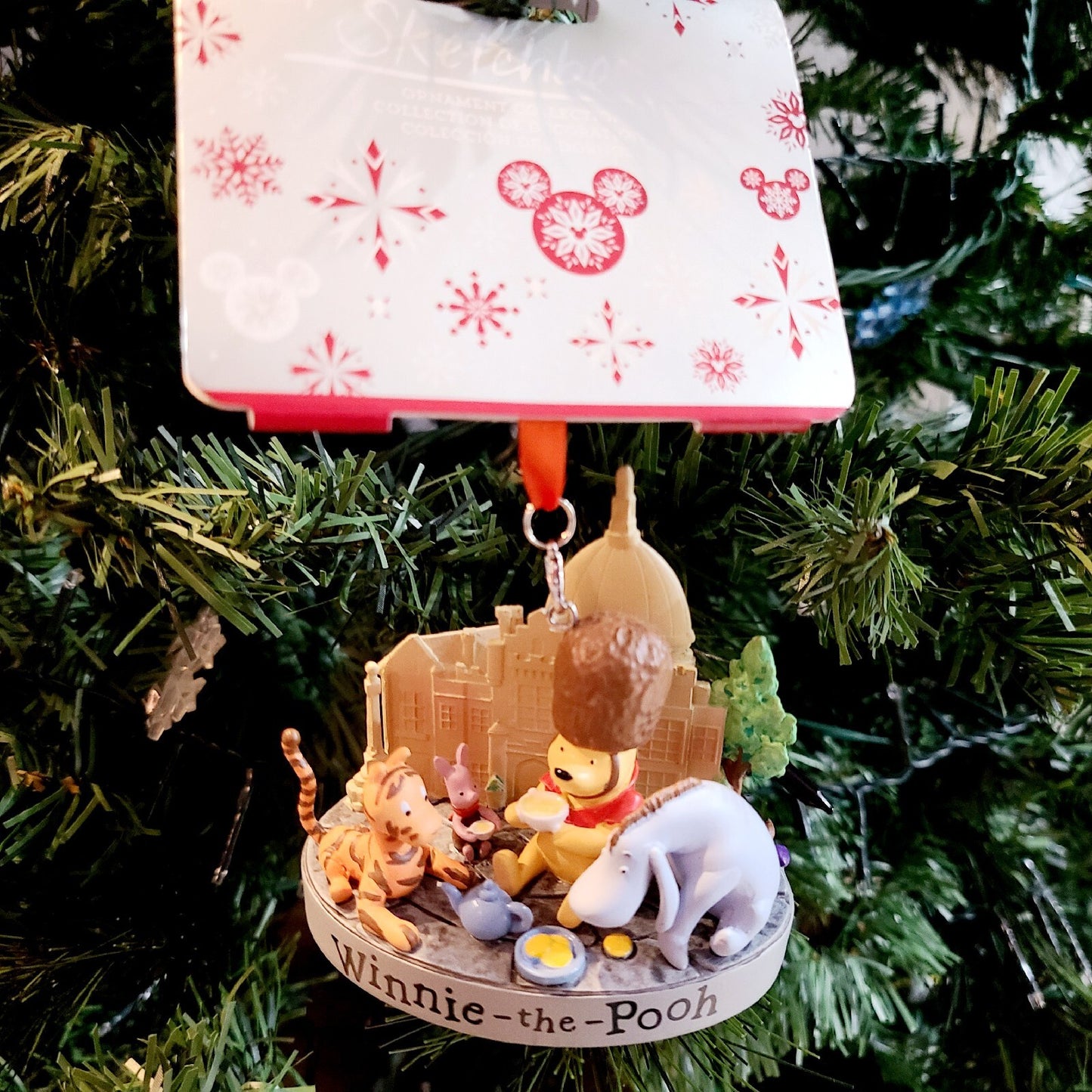 Disney Parks Winnie the Pooh Sculpture Ornament Tigger, Piglet & Eeyore NEW UK