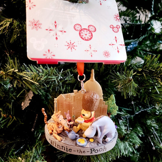 Disney Parks Winnie the Pooh Sculpture Ornament Tigger, Piglet & Eeyore NEW UK