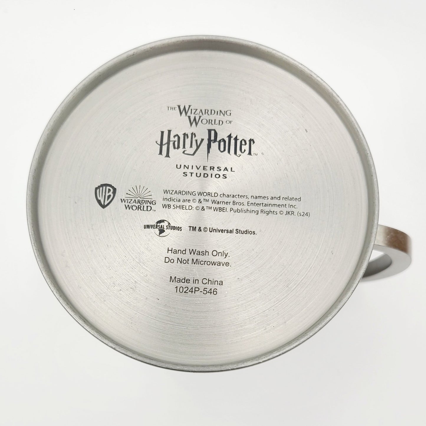 Universal Studios Harry Potter Stainless Steel Silver Butterbeer Stein Mug 2025
