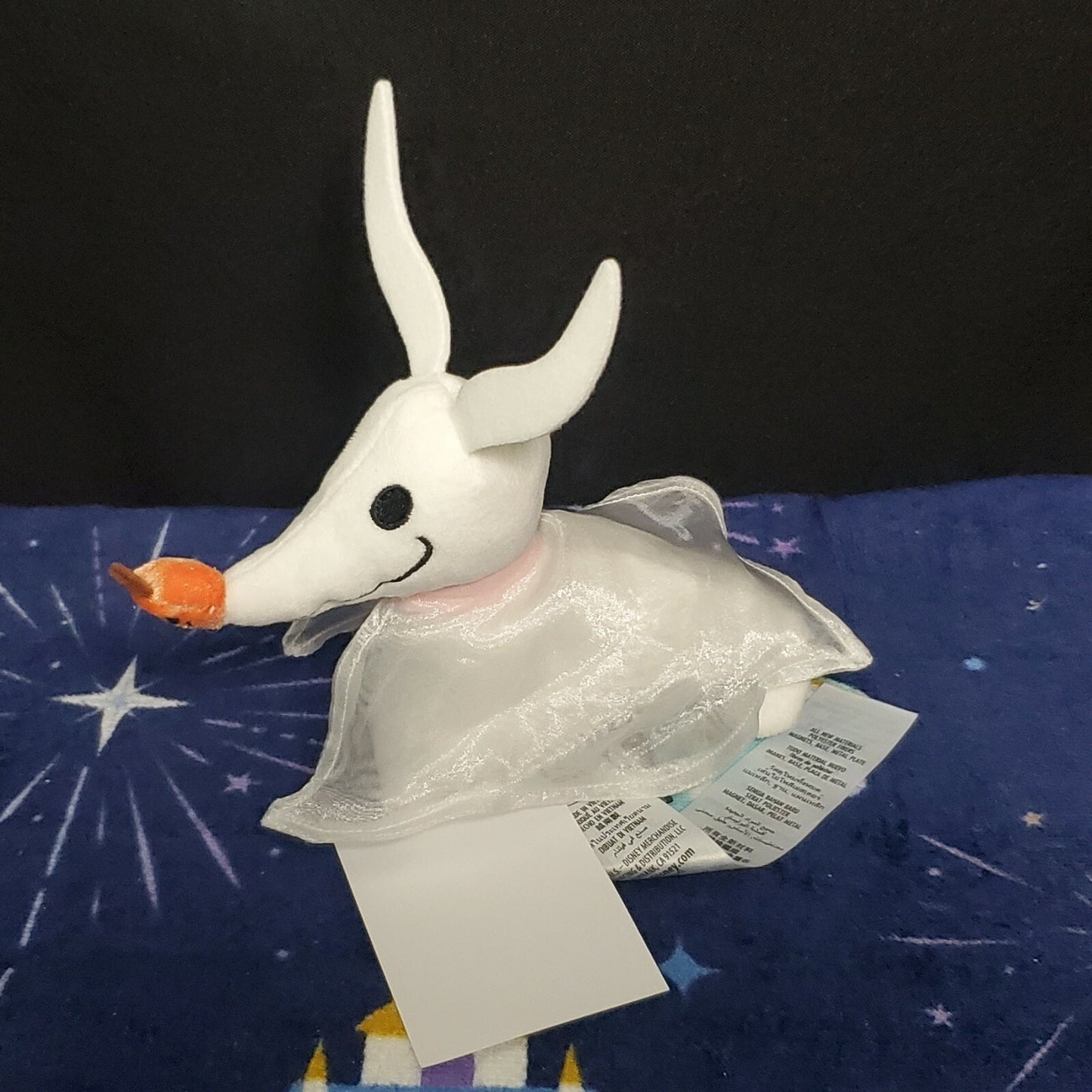 NEW Disney Parks Zero Magnetic Shoulder Pal Plush Nightmare Before Christmas
