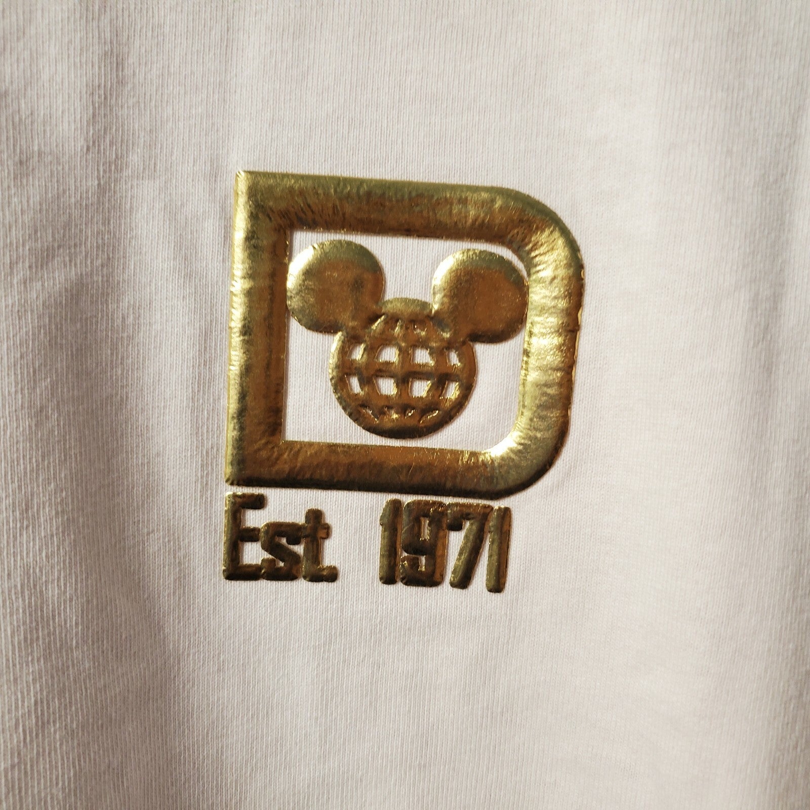 LARGE 2021 Disney World Parks New Year’s Eve Champagne Pink Gold Spirit Jersey