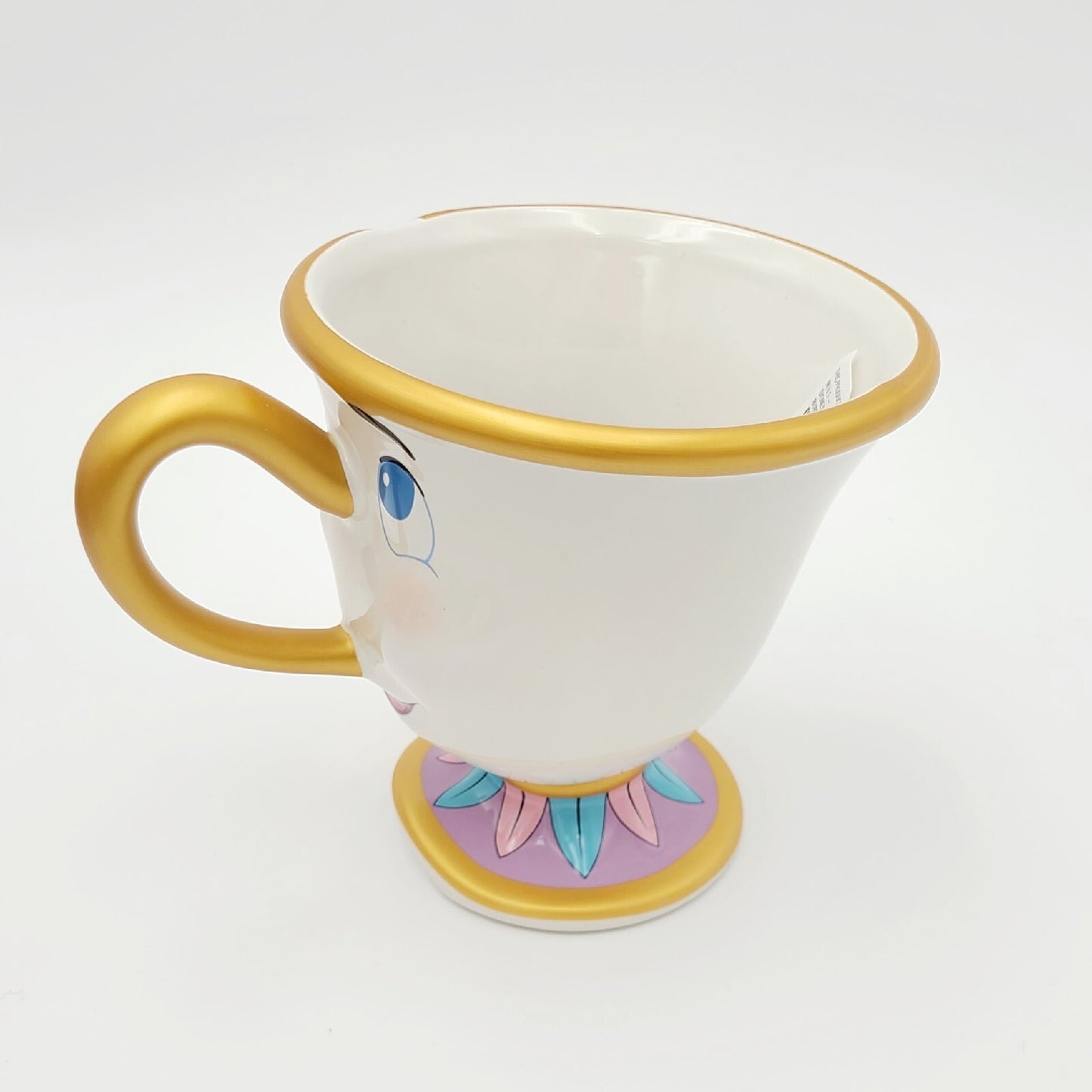 *CHIP Mug* Walt Disney World Parks Beauty & the Beast Tea Cup Ceramic Coffee NEW