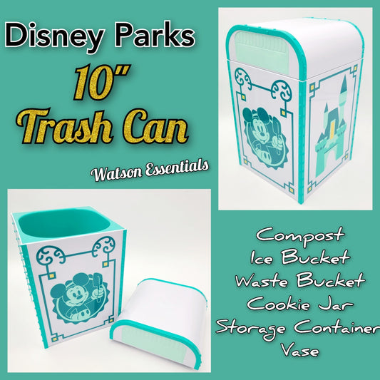 2025 Disney Parks Mousewares Mickey Mouse Trash Can Container Cookie Jar Compost