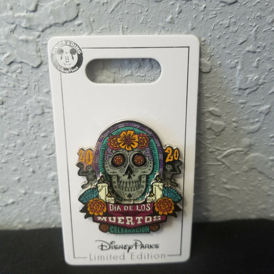 Disney Parks Trading Pin 2020 Day Of The Dead Dia De Los Muertos Limited Edition