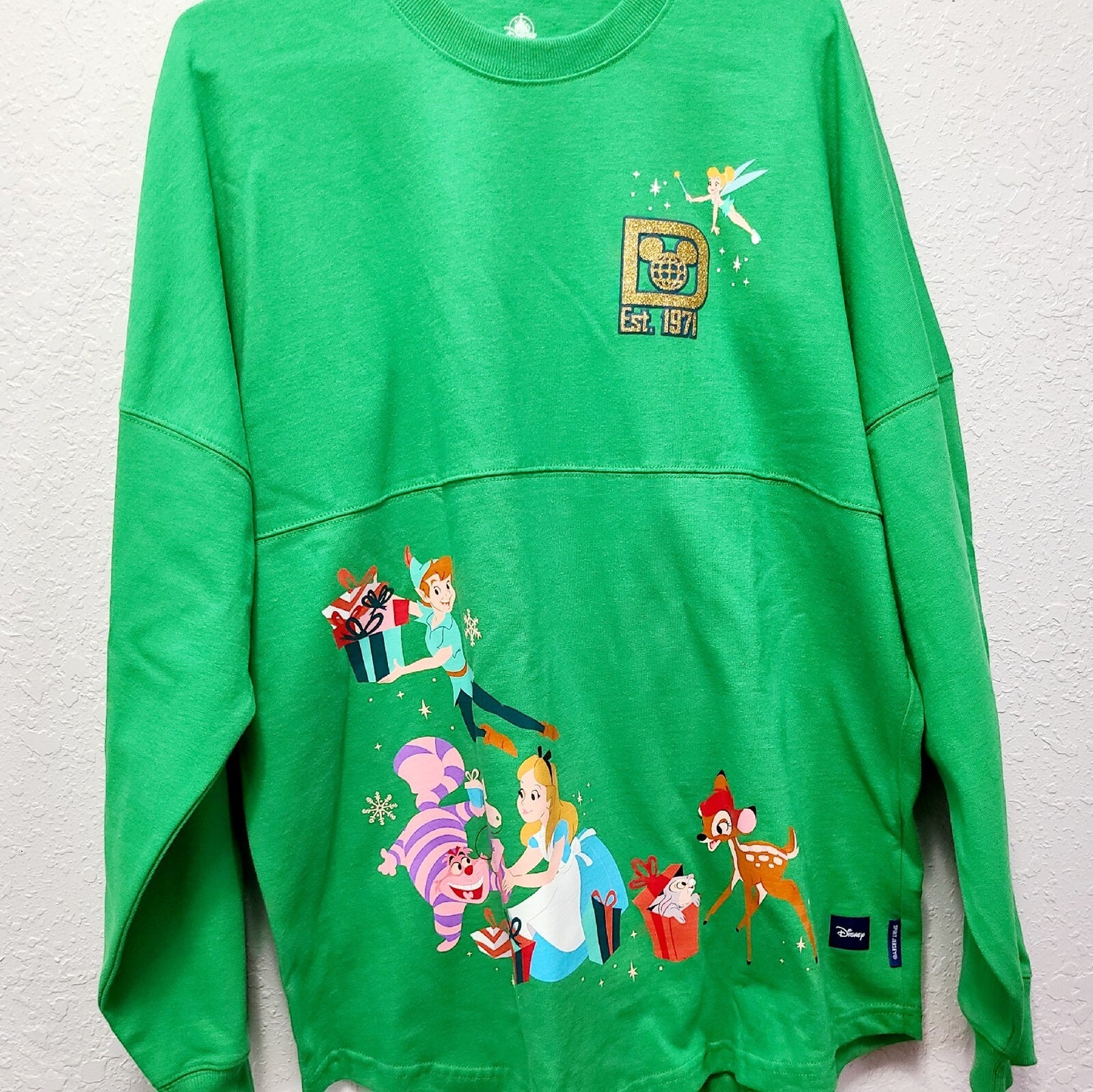 LARGE Disney Park 2023 Classics Christmas Holiday Mickey & Friends Spirit Jersey