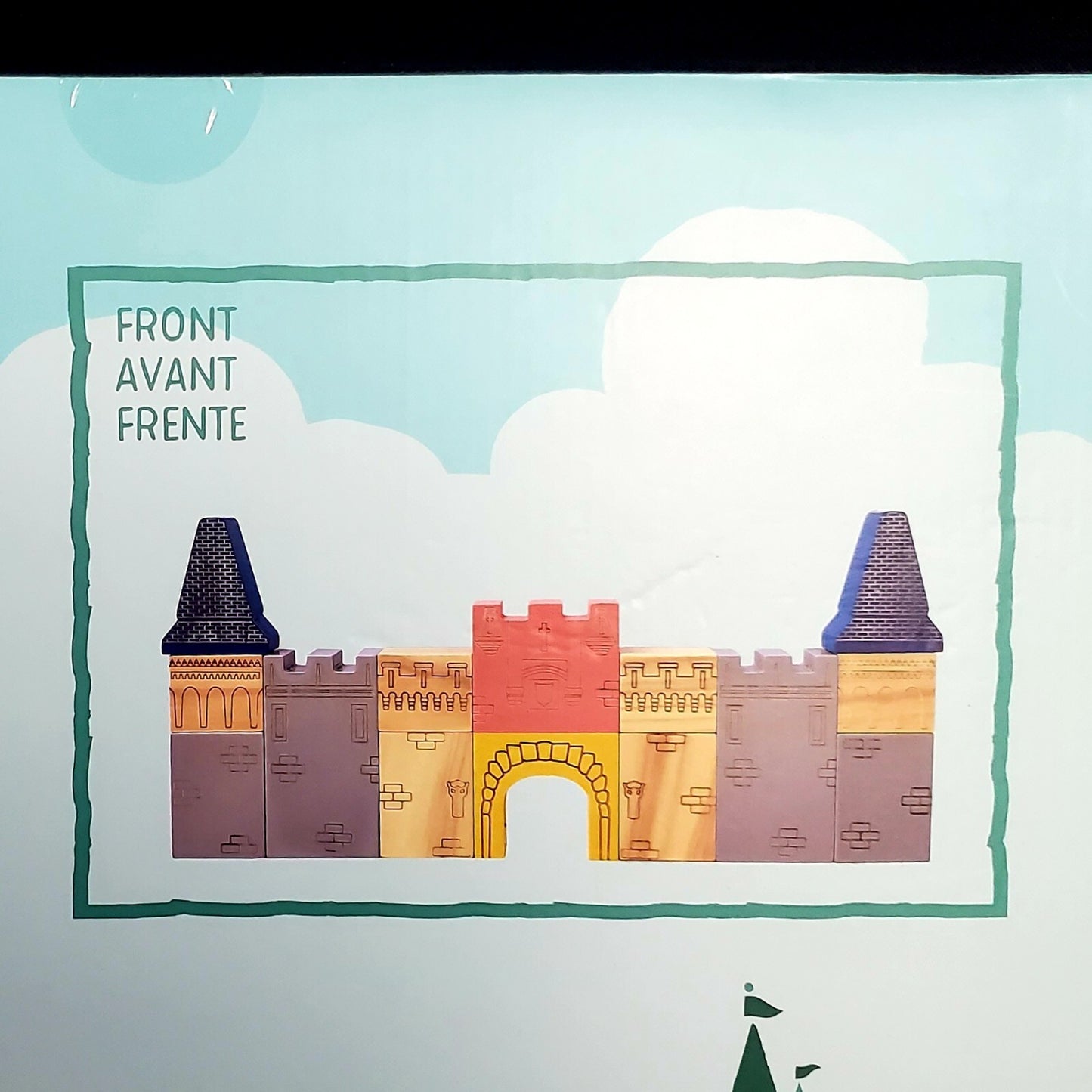NEW Disney Parks Mickey & Friends Castle Stacking Block Set WDW 50th Anniversary