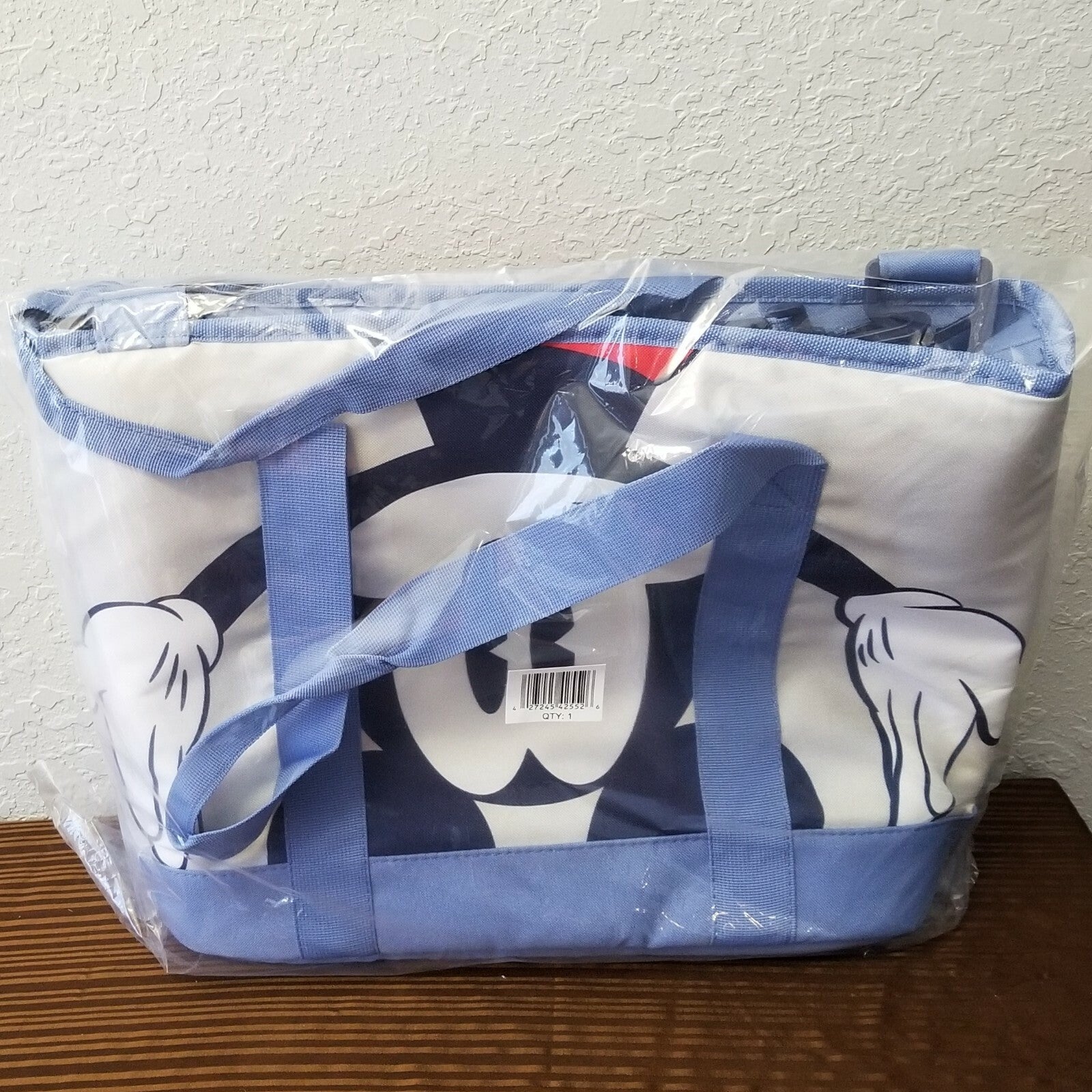 Disney Store Mickey Mouse Summer Fun Cooler Insulated Tote Beach Bag