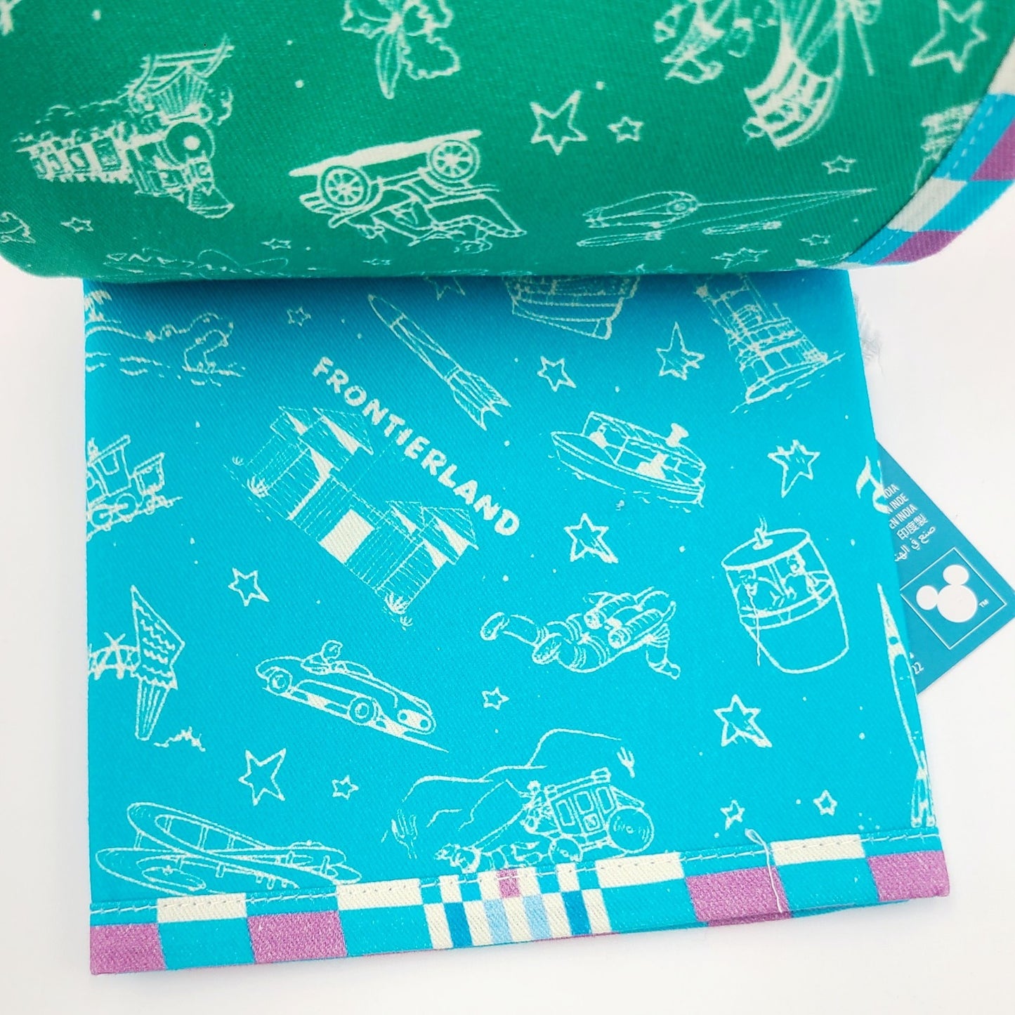 Set of 4 Placemats 2026 Walt Disney World Icons Park Maps Brochures Tomorrowland