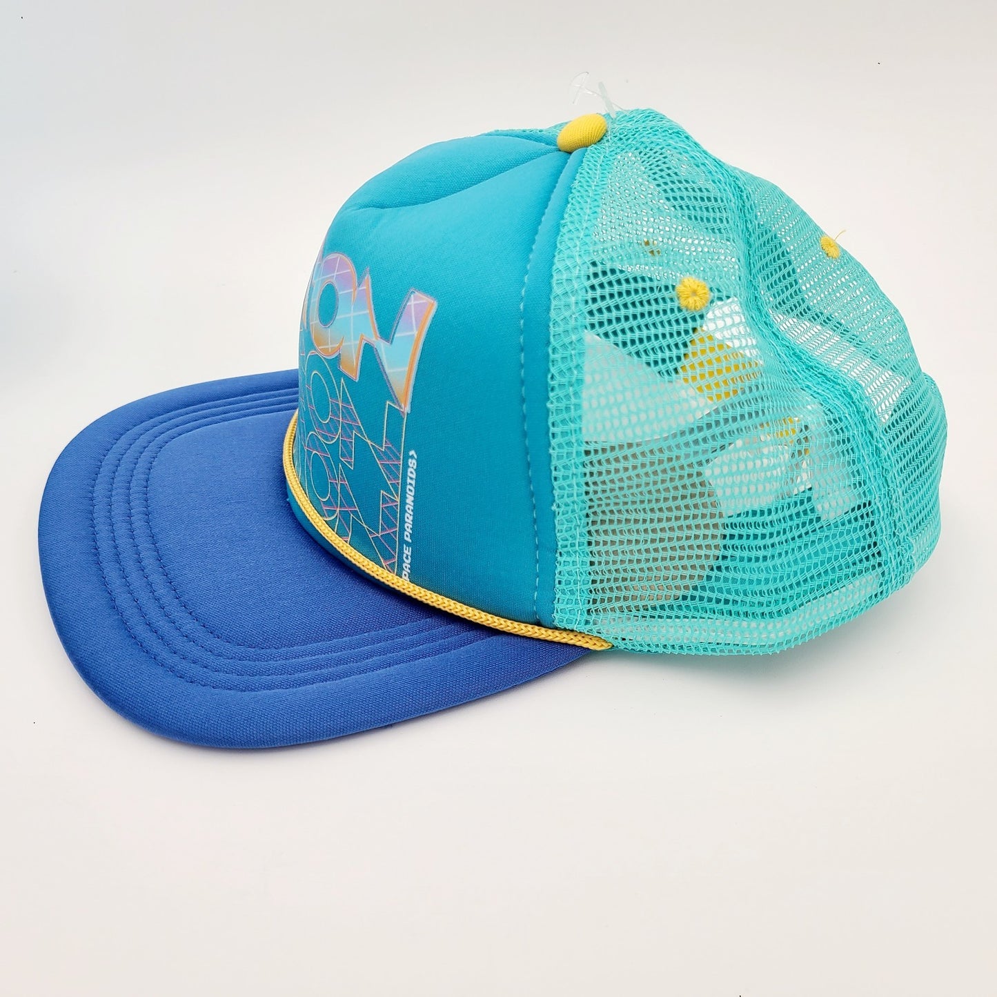 Walt Disney World Park Tron Baseball Cap Blue Hat Adult Snapback Space Paranoids