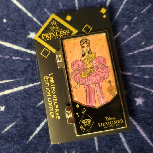 NEW Disney Park Designer Ultimate Princess Collection Jasmine Hinged Pin Limited