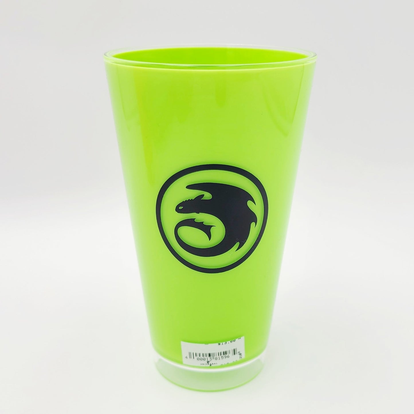 EPIC How To Train Your Dragon Isle Berk Toothless Black Fury Green Acrylic Cup