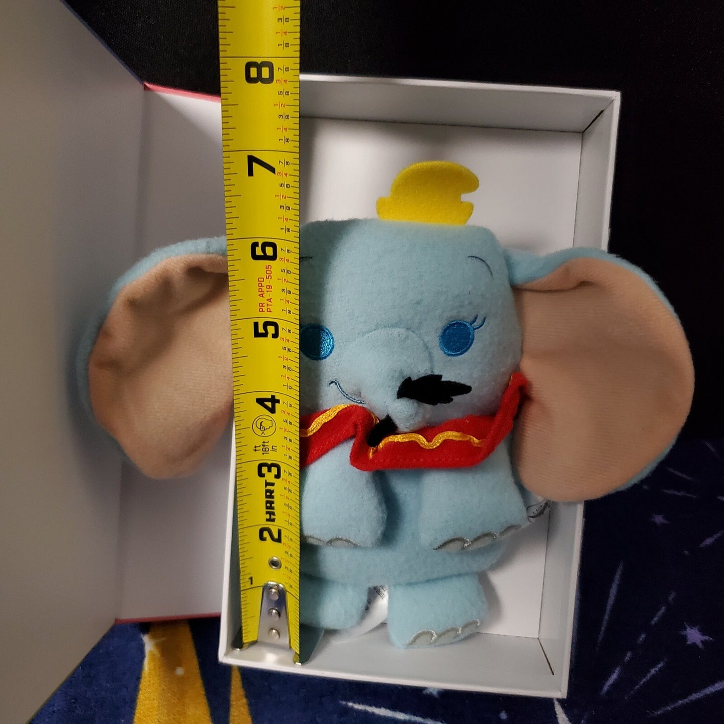 *5 VHS Small Plush Set* Disney Parks Series 1 Beauty Beast, Dumbo, Monsters Inc