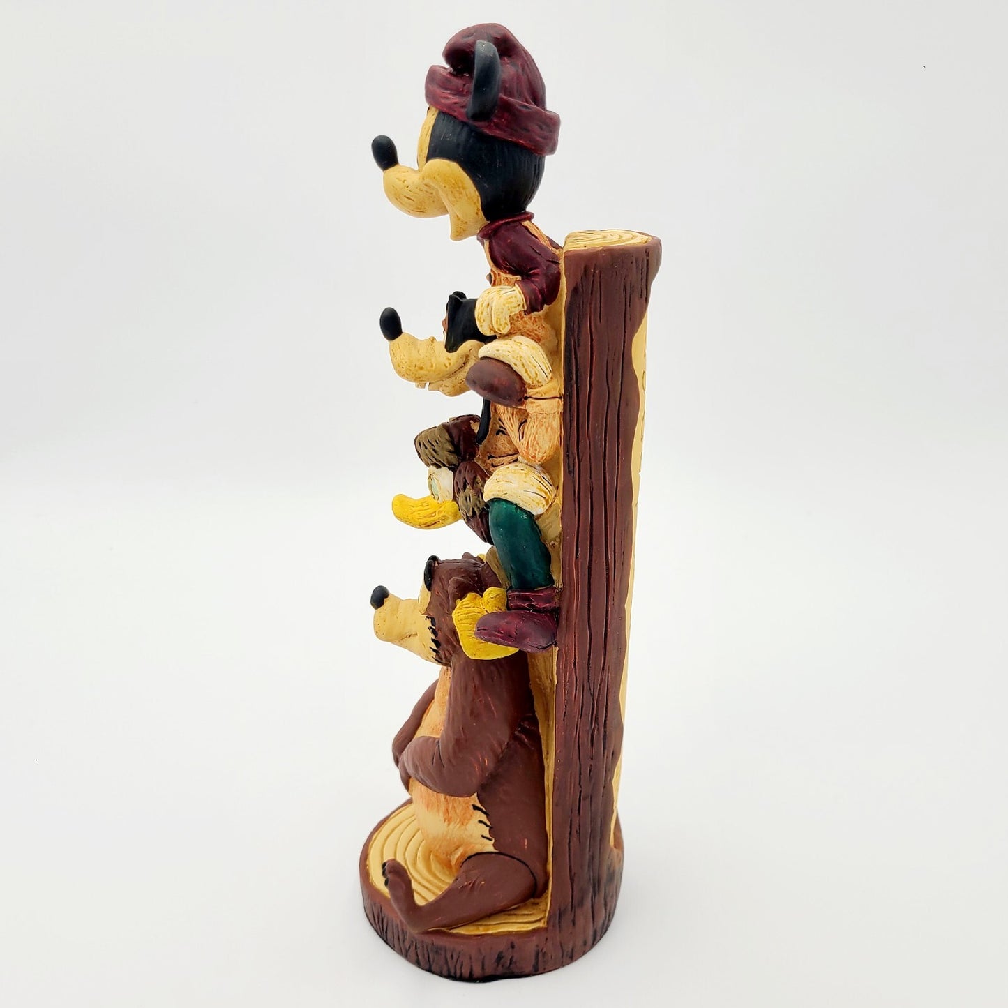 Disney Parks Wilderness Lodge Resort Mickey & Friends Totem Pole 12" Figurine