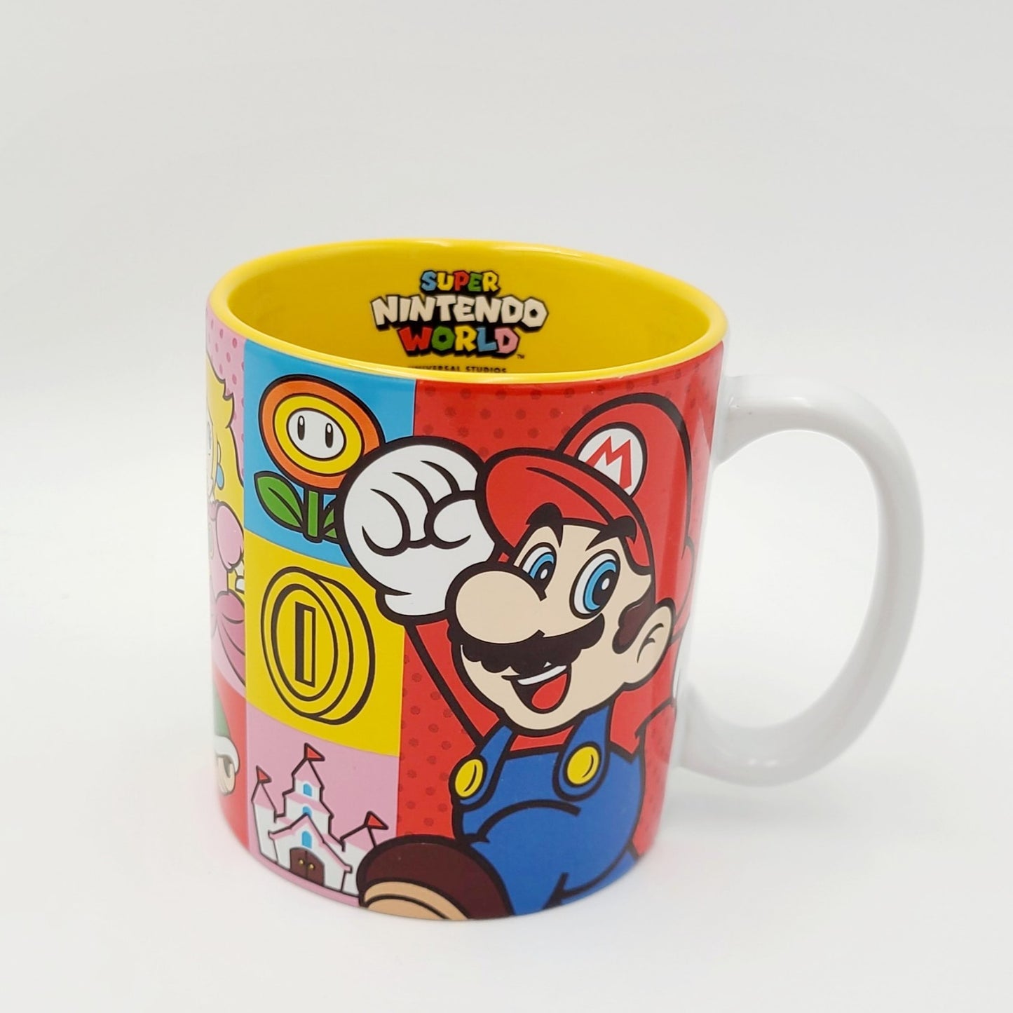 Universal Studios EPIC Super Nintendo World Multi Character Mug Cup Mario Toad
