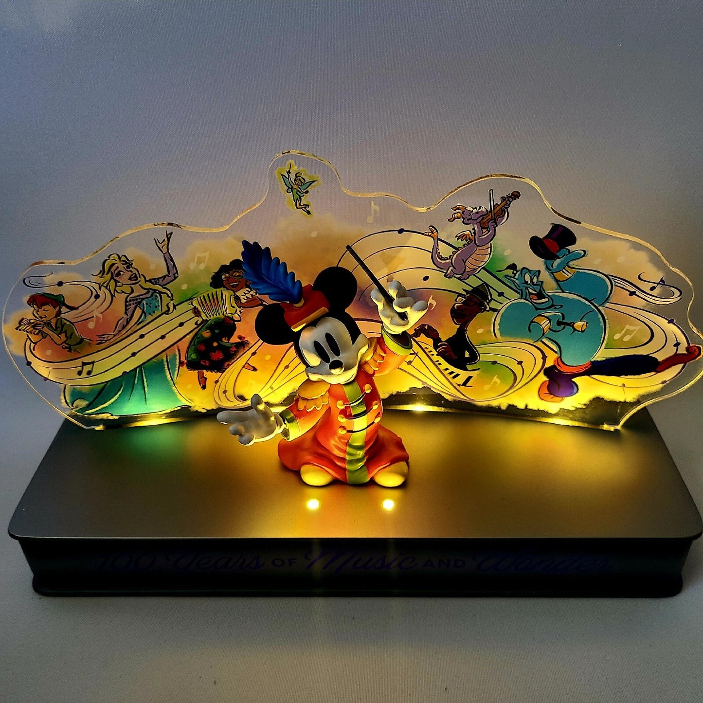 2023 Disney100 Years Park Mickey Mouse Figment & Friends Light-Up Musical Figure
