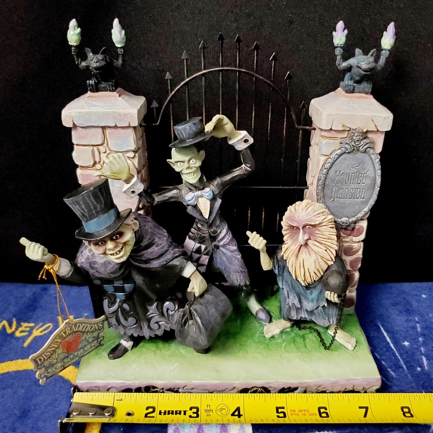 NEW Jim Shore Disney Park Traditions Haunted Mansion Hitchhiking Ghosts 4044185