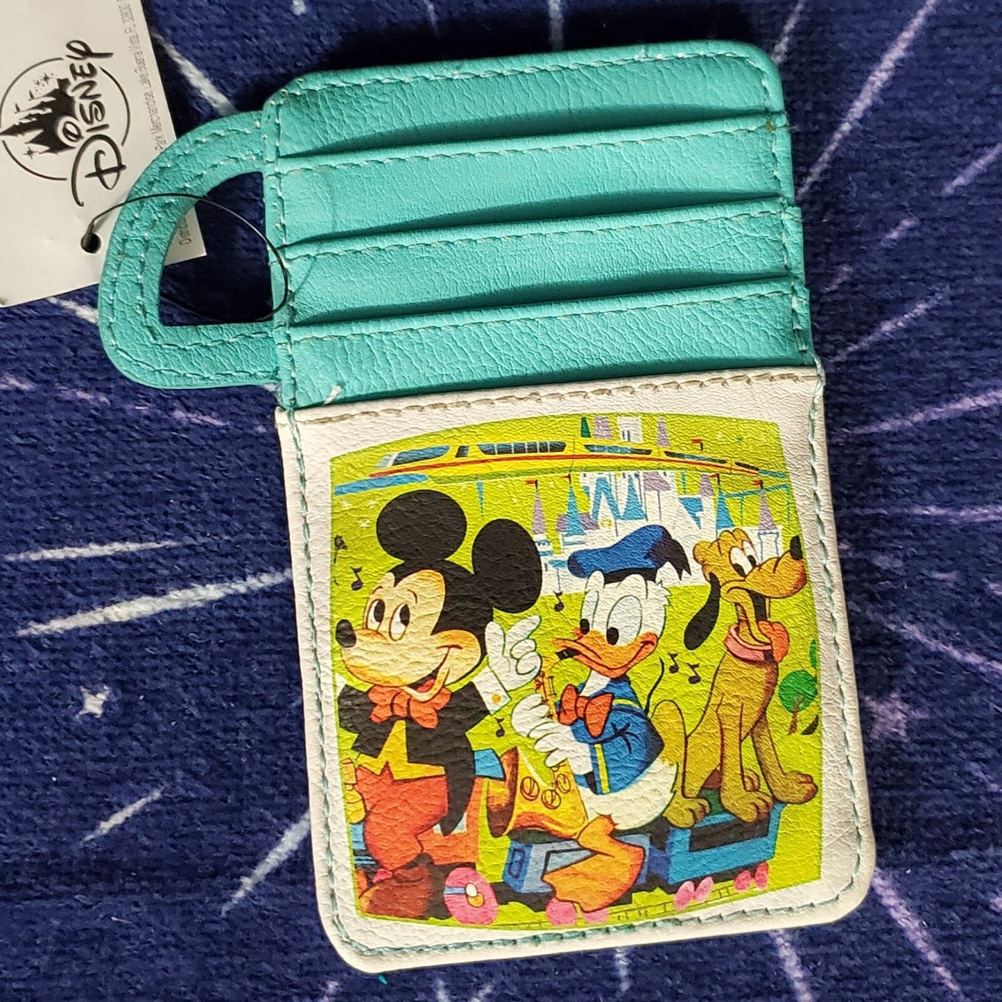 *Lunchbox Bag & ID Case* Disney Parks 50th Loungefly Vault Shoulder Bag Mickey
