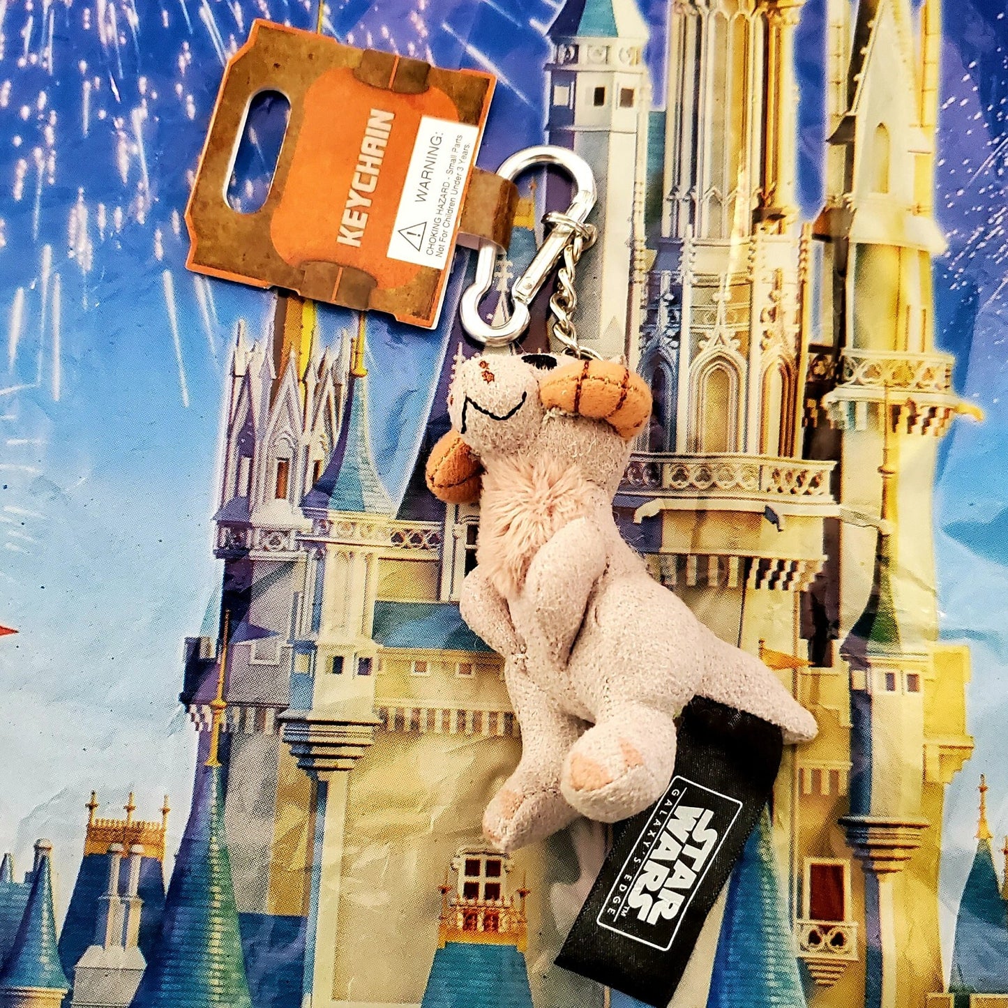 Disney Parks Star Wars Galaxy's Edge Toydarian Tauntaun Plush Keychain Creature