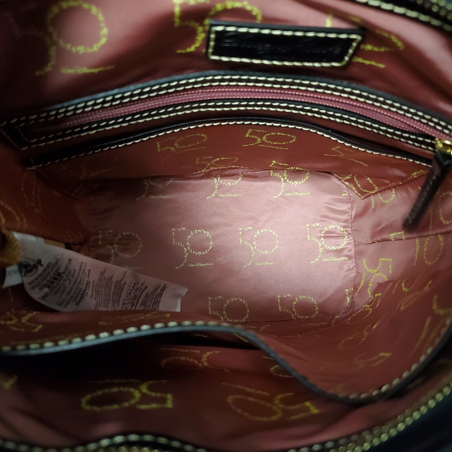 NEW Walt Disney World Park 50th Anniversary Dooney & Bourke Crossbody Bag Castle