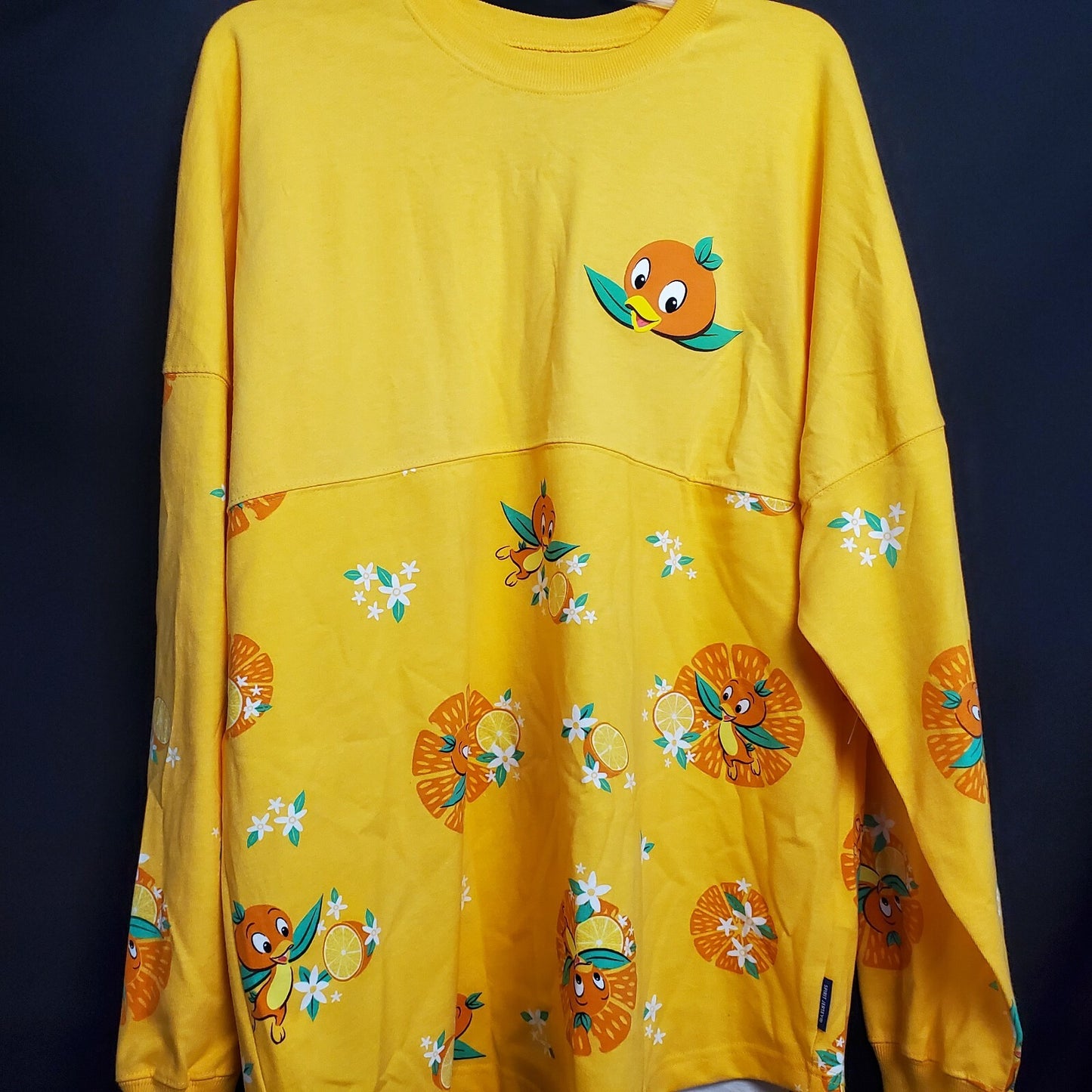MEDIUM Disney Park 2022 EPCOT Flower Garden Festival Orange Bird Spirit Jersey