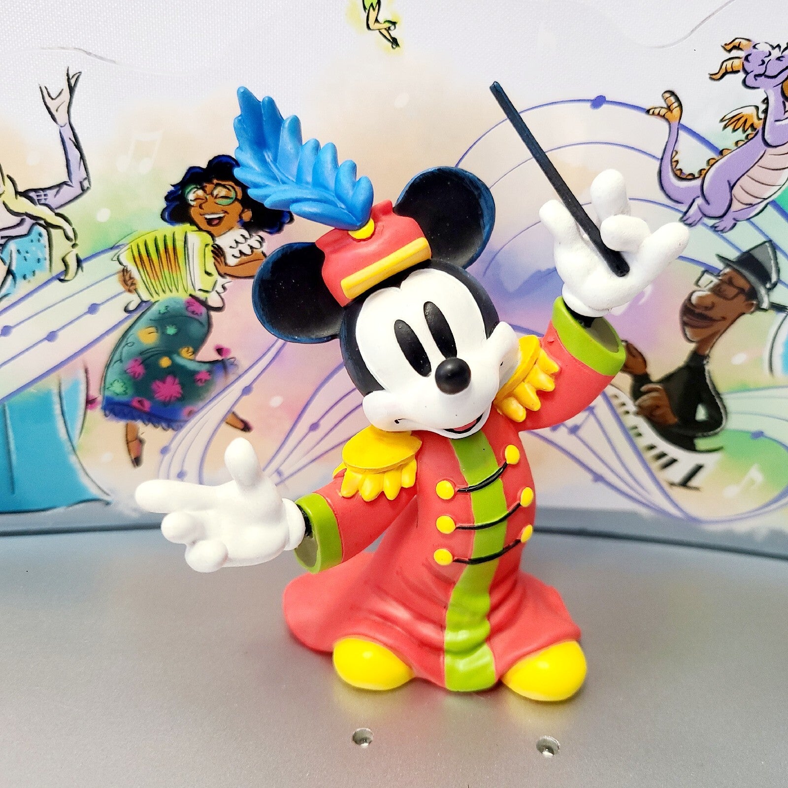2023 Disney100 Years Park Mickey Mouse Figment & Friends Light-Up Musical Figure