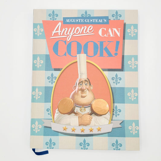 Disney Parks Ratatouille Auguste Gusteau's Anyone Can Cook Replica Journal Remy