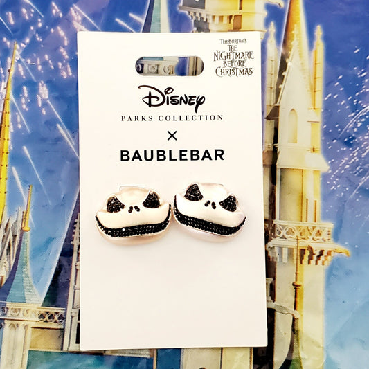 Disney Parks Baublebar The Nightmare Before Christmas Jack Skellington Earrings