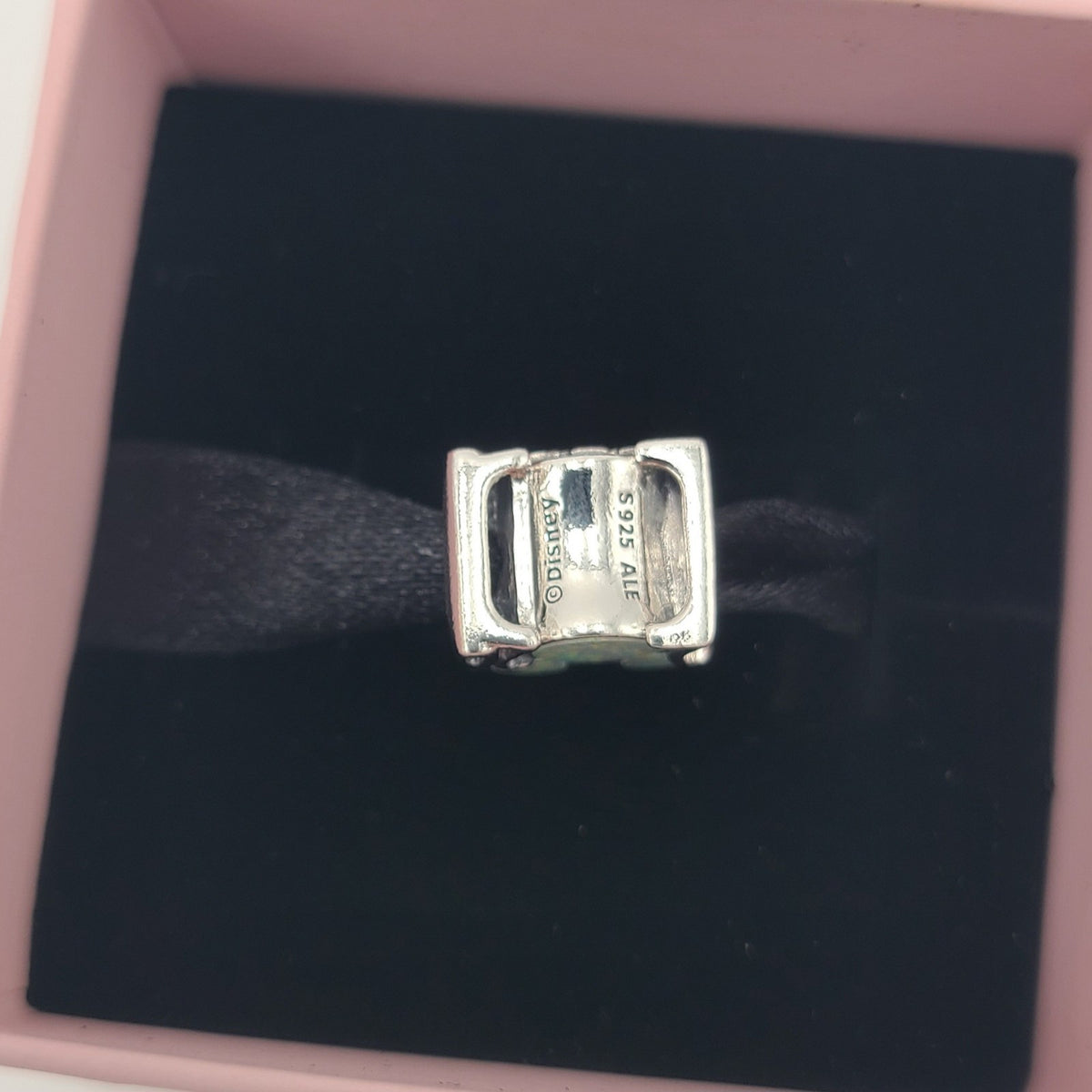 Disney Parks Pandora 2026 Mickey Castle Charm Opalescent Double Sided Exclusive
