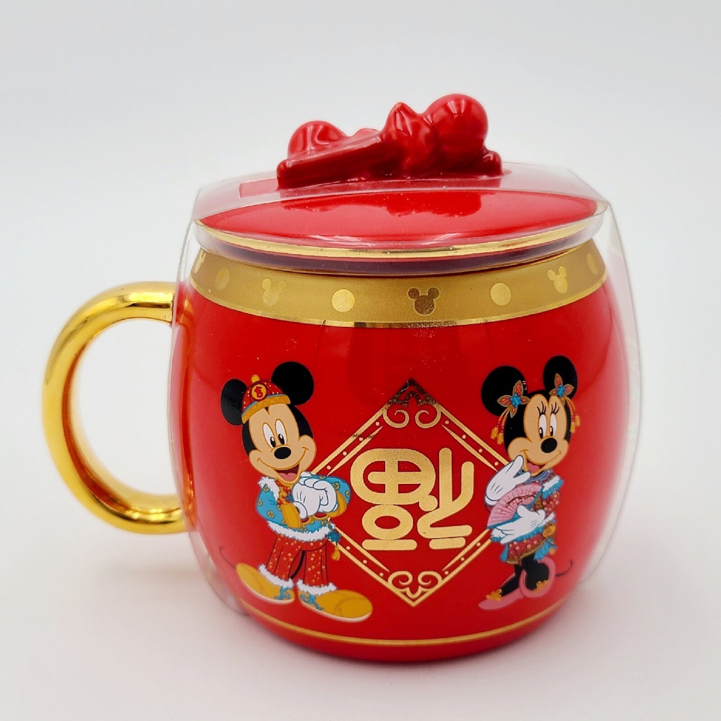 *2 Mugs* Disney Parks 2020 Chinese Lunar New Year Chip N’ Dale Mickey & Minnie
