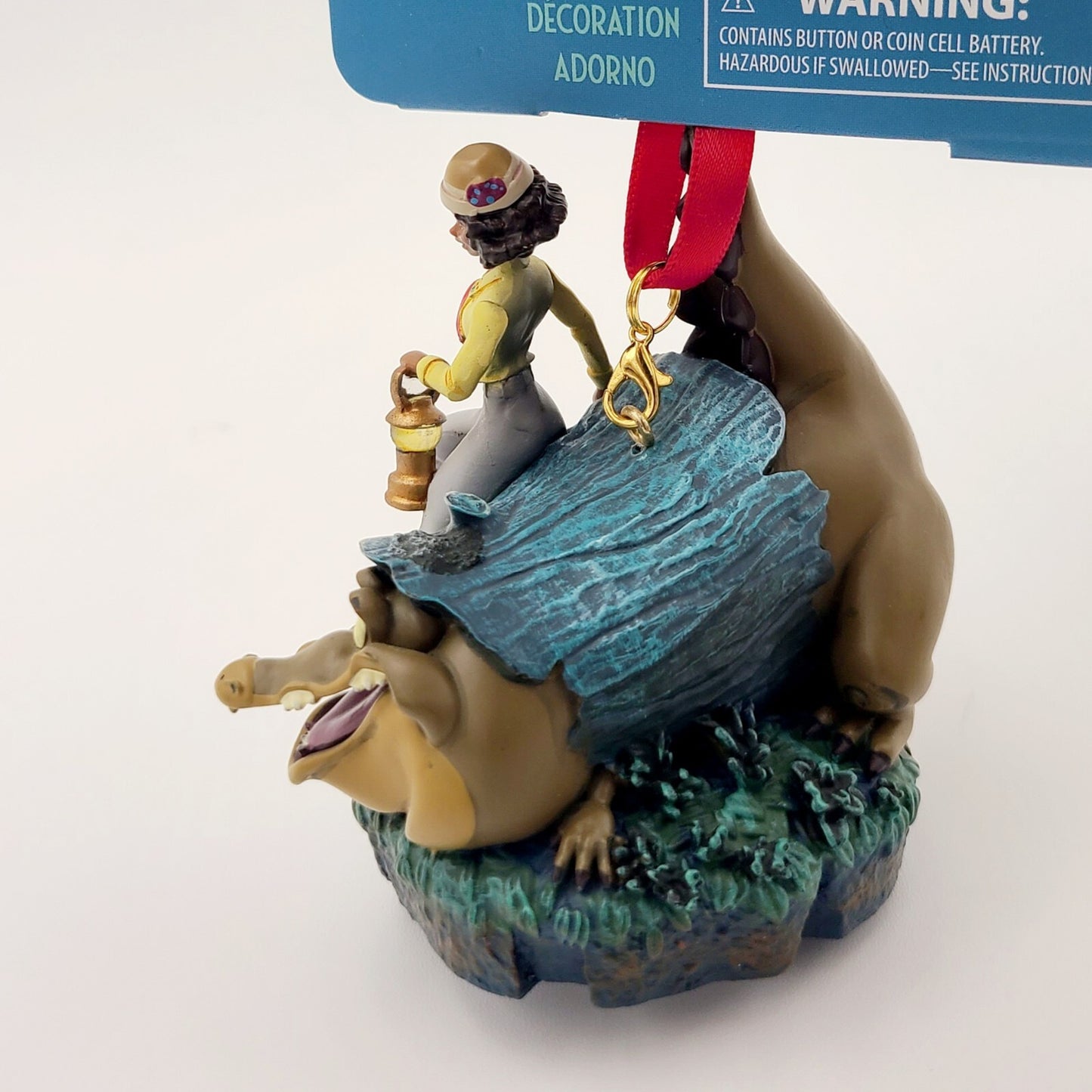 Light-Up ORNAMENT 2024 Disney Park Tiana Bayou Adventure Holiday Louis Alligator