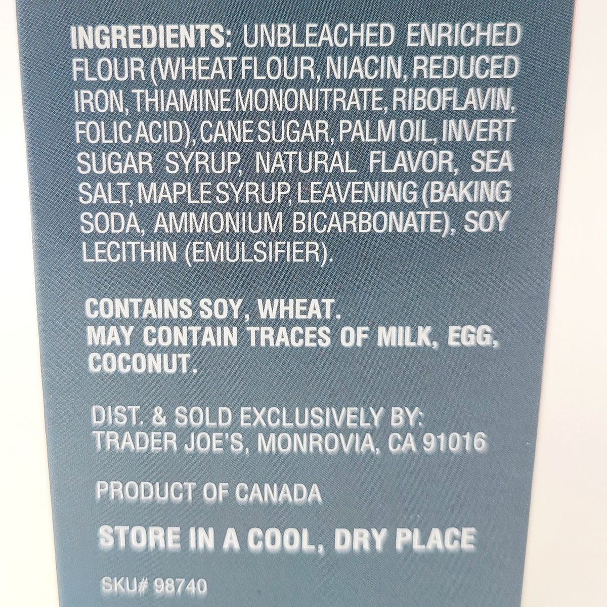 *2 Boxes* Trader Joe's Maple Leaf Cookies with Smooth Maple Crème Filling 11.4oz