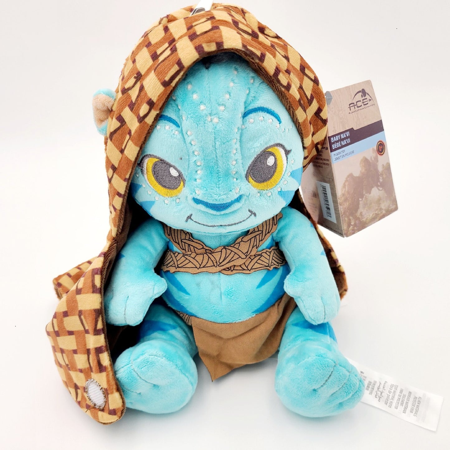 NEW 2023 Disney Parks Pandora Avatar Blue Baby Na’vi Blanket Pouch Plush Toy