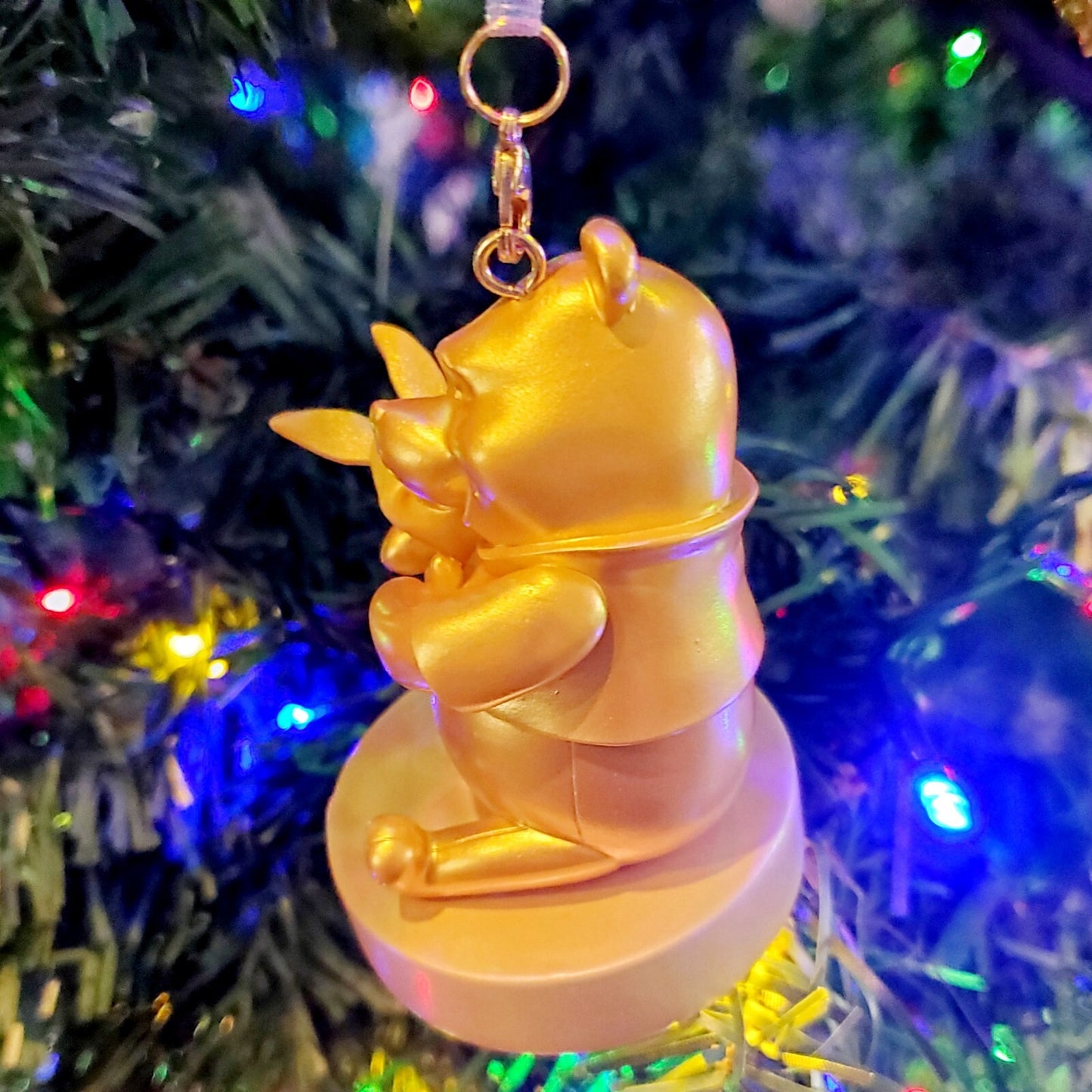 Winnie the Pooh Disney World Parks 50 Gold Character Collection Single Ornament