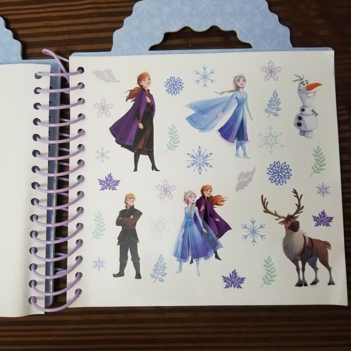 Disney Parks Frozen 2 Activity Book Stationery Art Kit School Supplies Elsa Anna