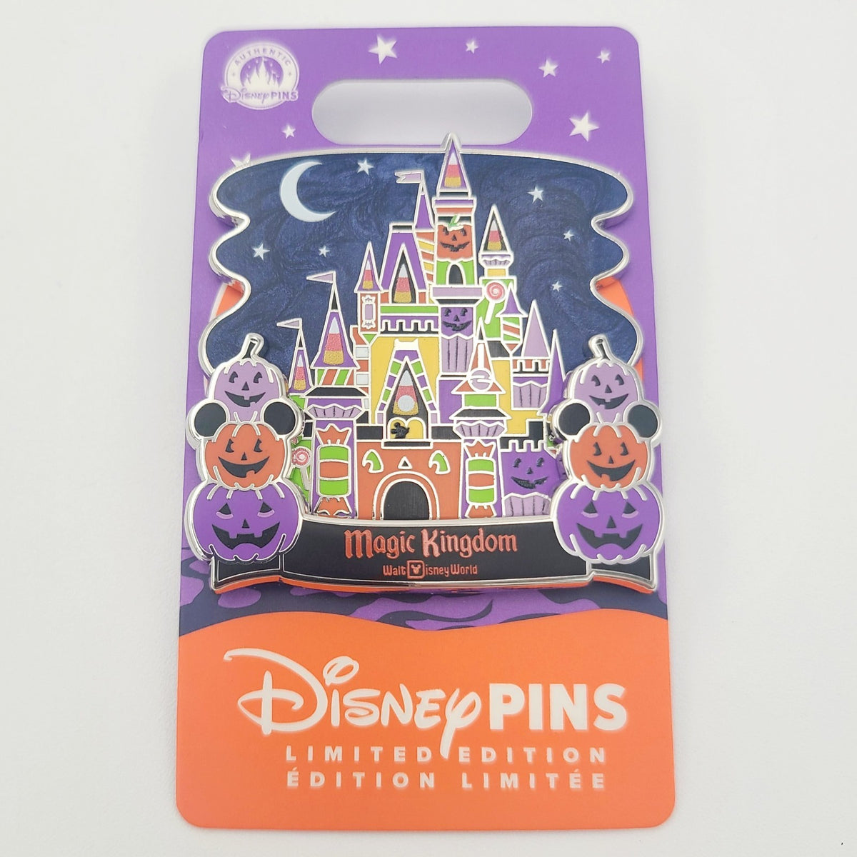 2026 Disney World Parks Halloween Cinderella Castle Magic Kingdom Pin LE 4000