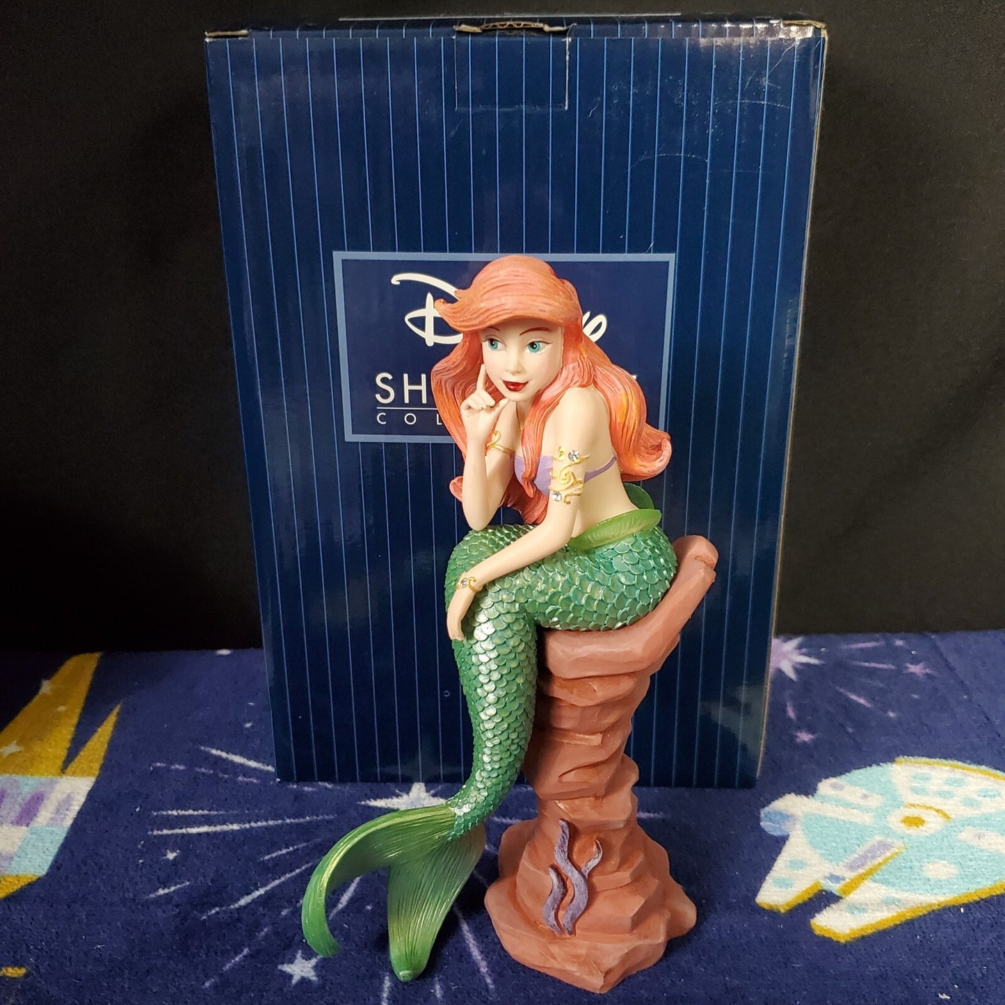 NEW Disney Parks Showcase Enesco Princess Ariel Figurine 6005685 Little Mermaid