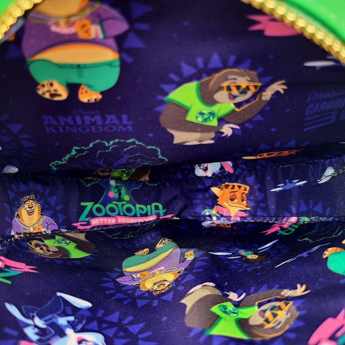 Disney Parks Animal Kingdom Zootopia Better Zoogether Loungefly Backpack NEW