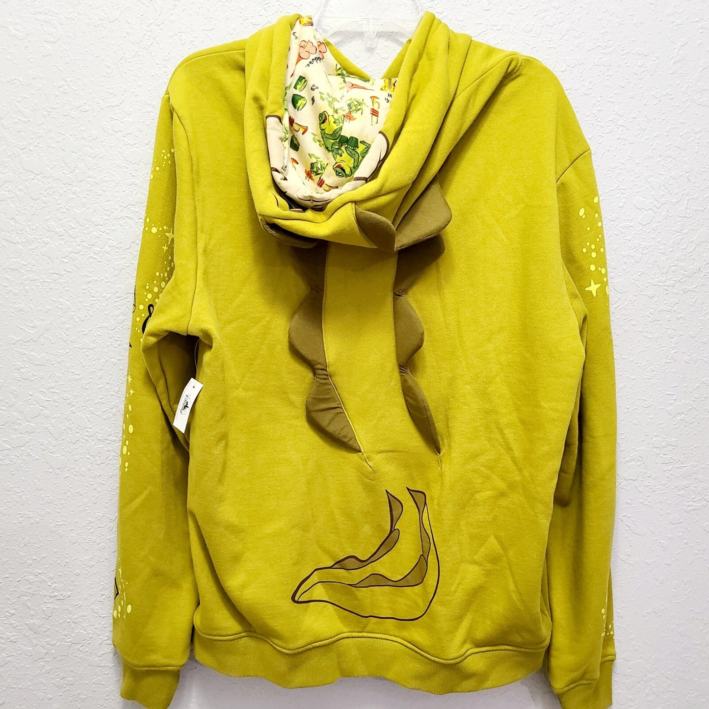 MEDIUM Disney Parks 2025 Tiana’s Bayou Adventure Louis The Alligator Hoodie NEW