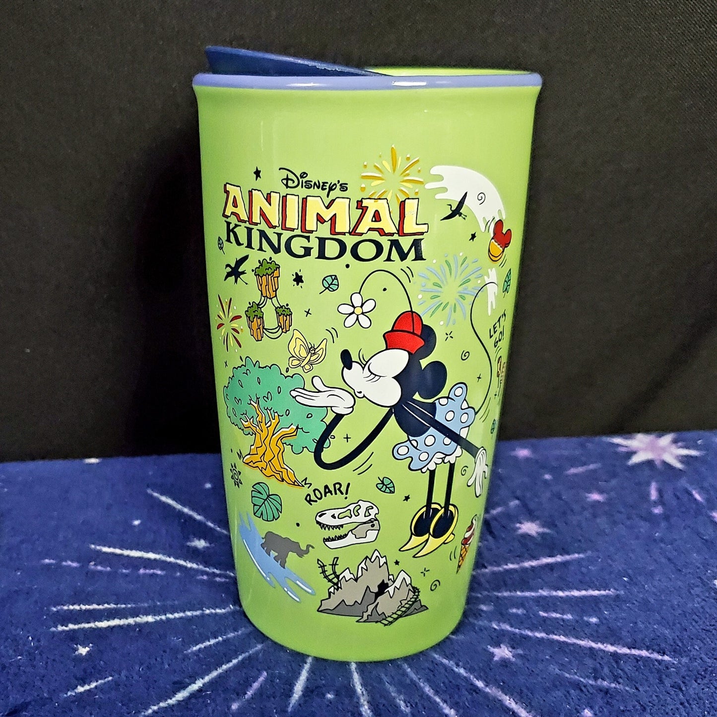 *Starbucks Tumbler & Ornament* Disney Park 2022 Animal Kingdom Minnie Travel Mug