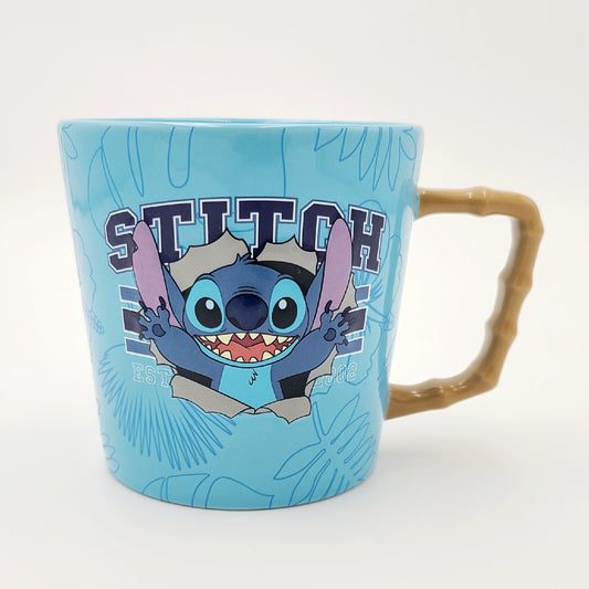 NEW 2024 Walt Disney World Parks Exclusive Stitch Ceramic Blue Mug