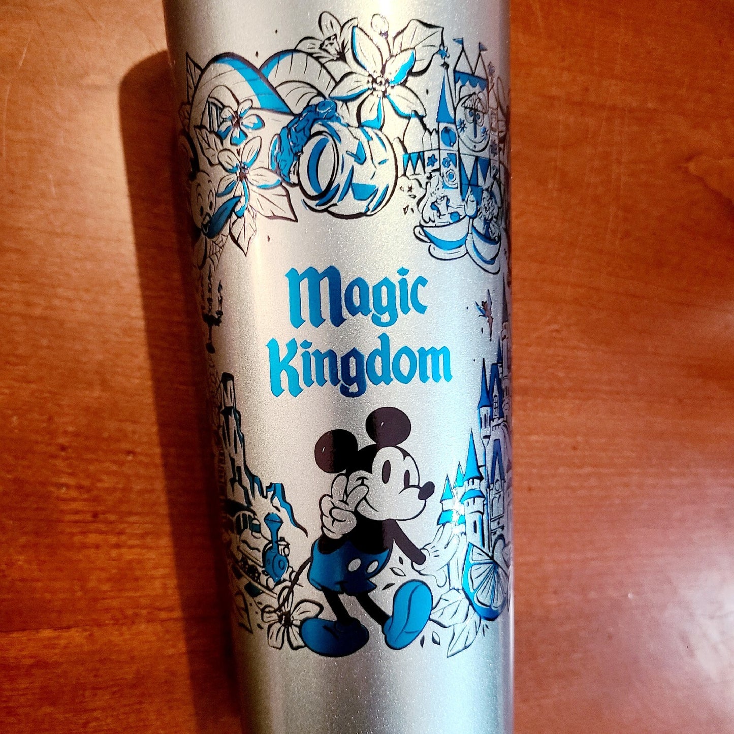 Walt Disney World 4 Park Starbucks Tumbler Magic Kingdom EPCOT Hollywood Animal