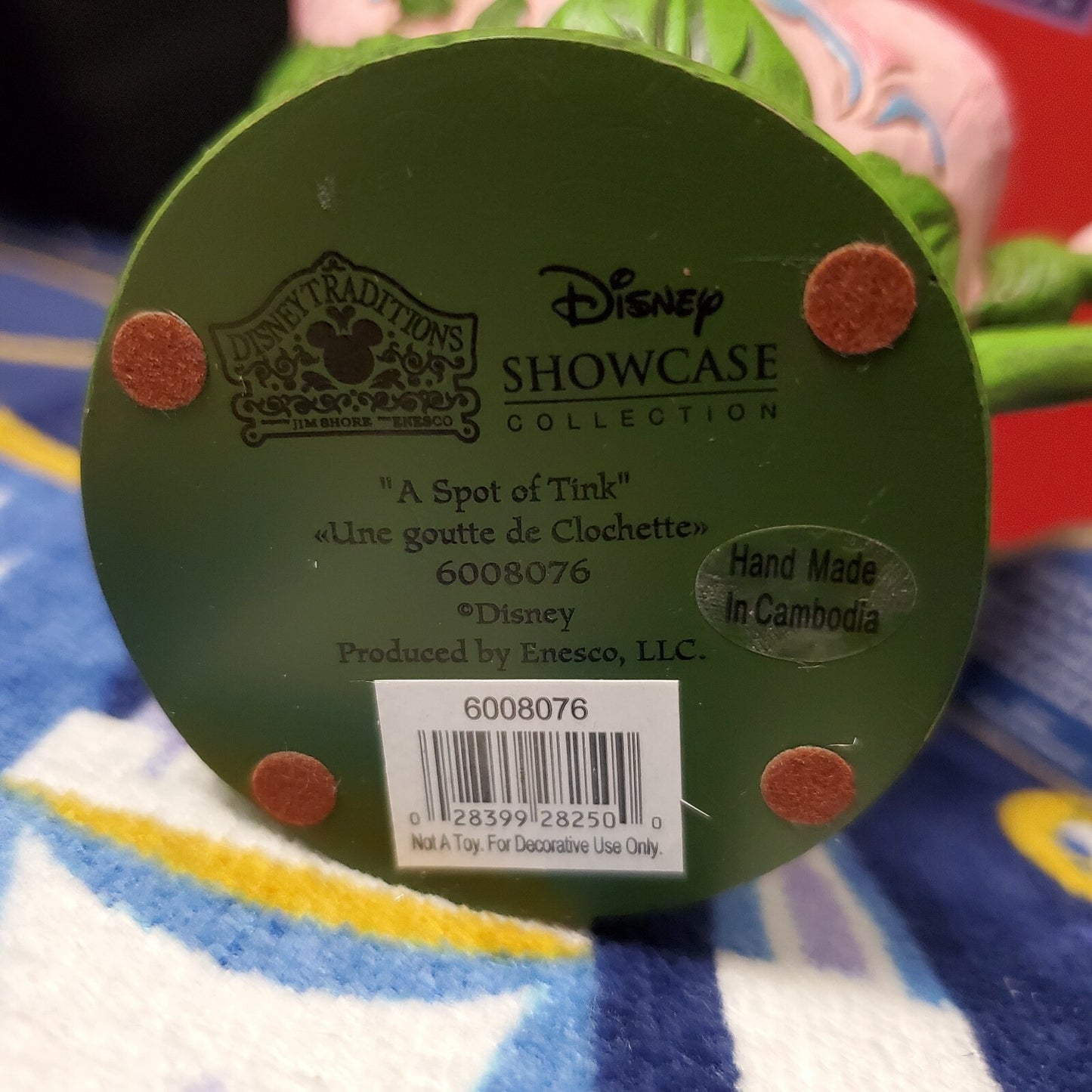Jim Shore Disney Traditions Tinker Bell Sitting in Flower 6008076 A Spot of Tink