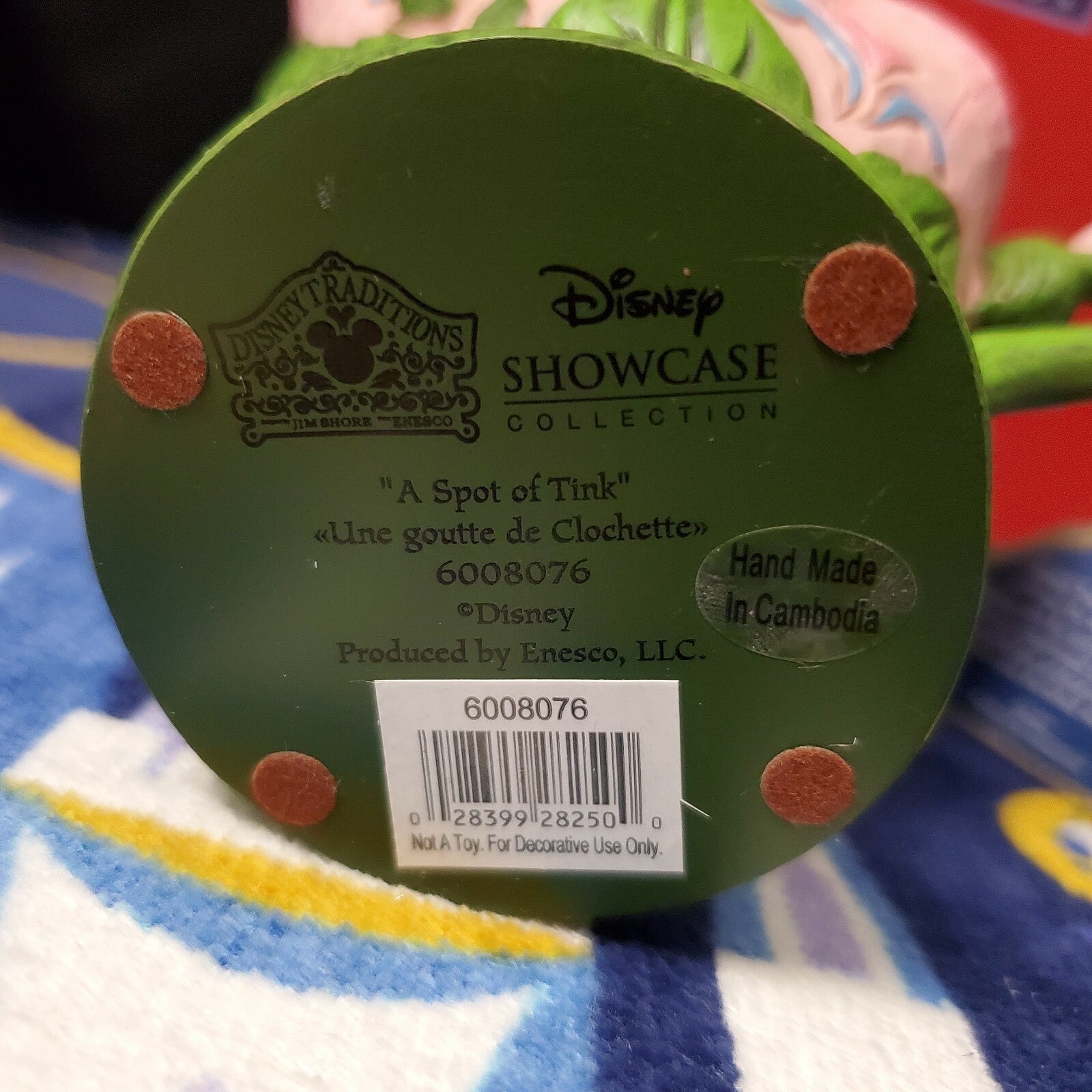 Jim Shore Disney Traditions Tinker Bell Sitting in Flower 6008076 A Spot of Tink