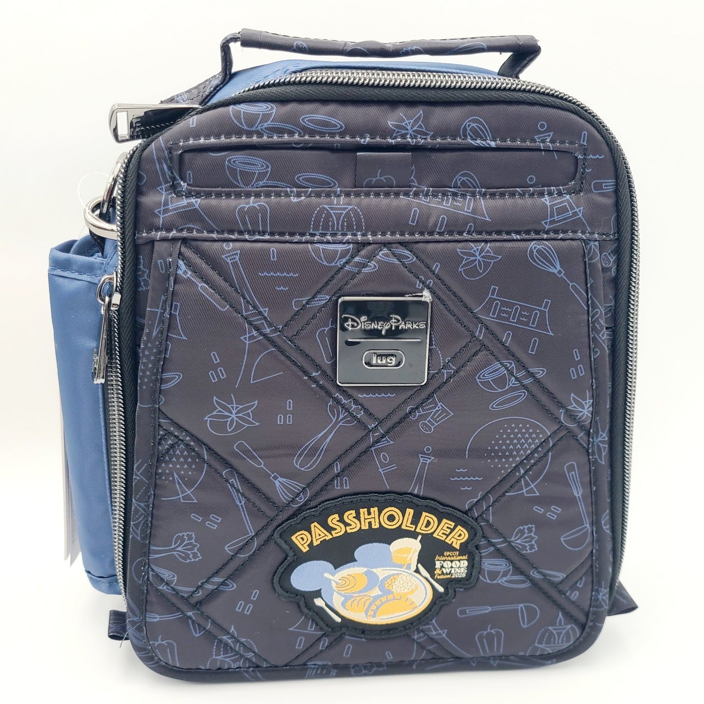 2025 Disney Parks Bag Crossbody Lug Flapper EPCOT Food Wine Festival Passholder
