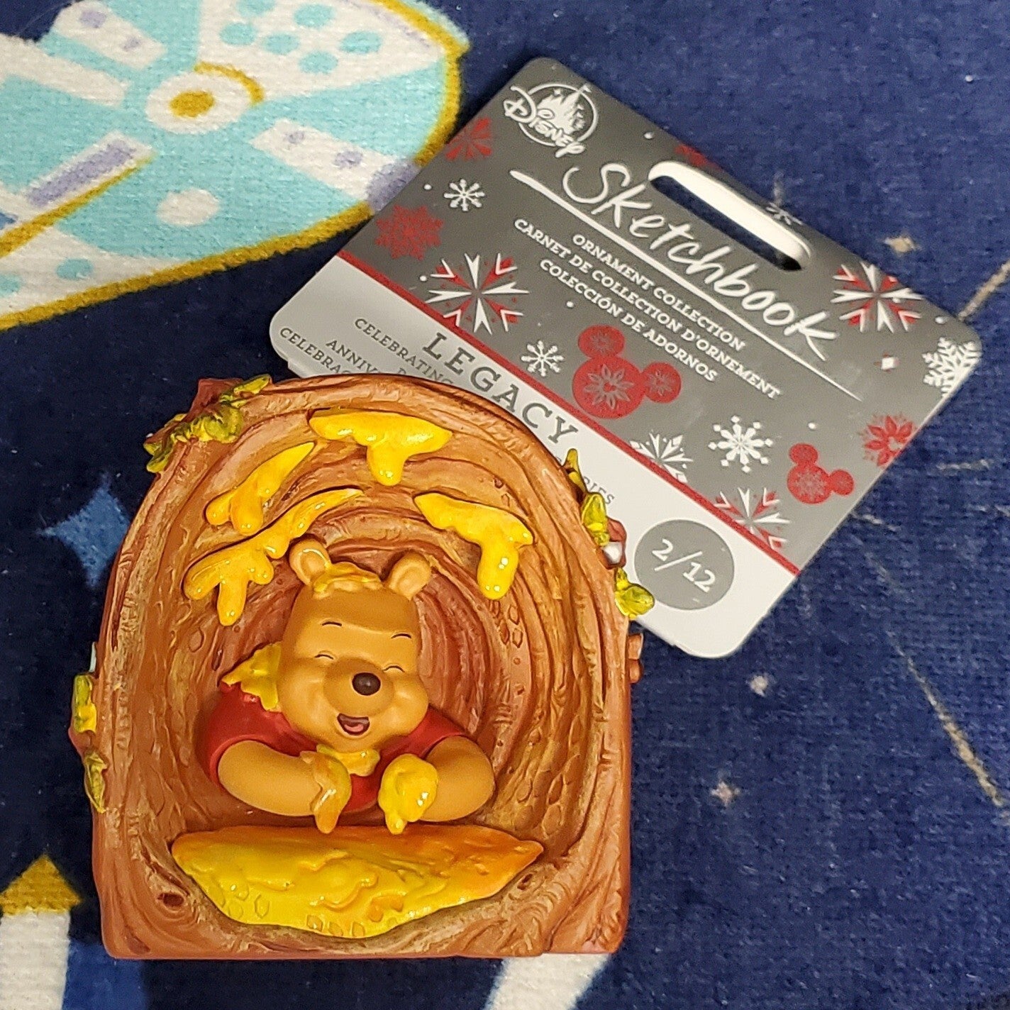 2021 Disney Sketchbook Winnie The Pooh 55th Anniversary Legacy Ornament