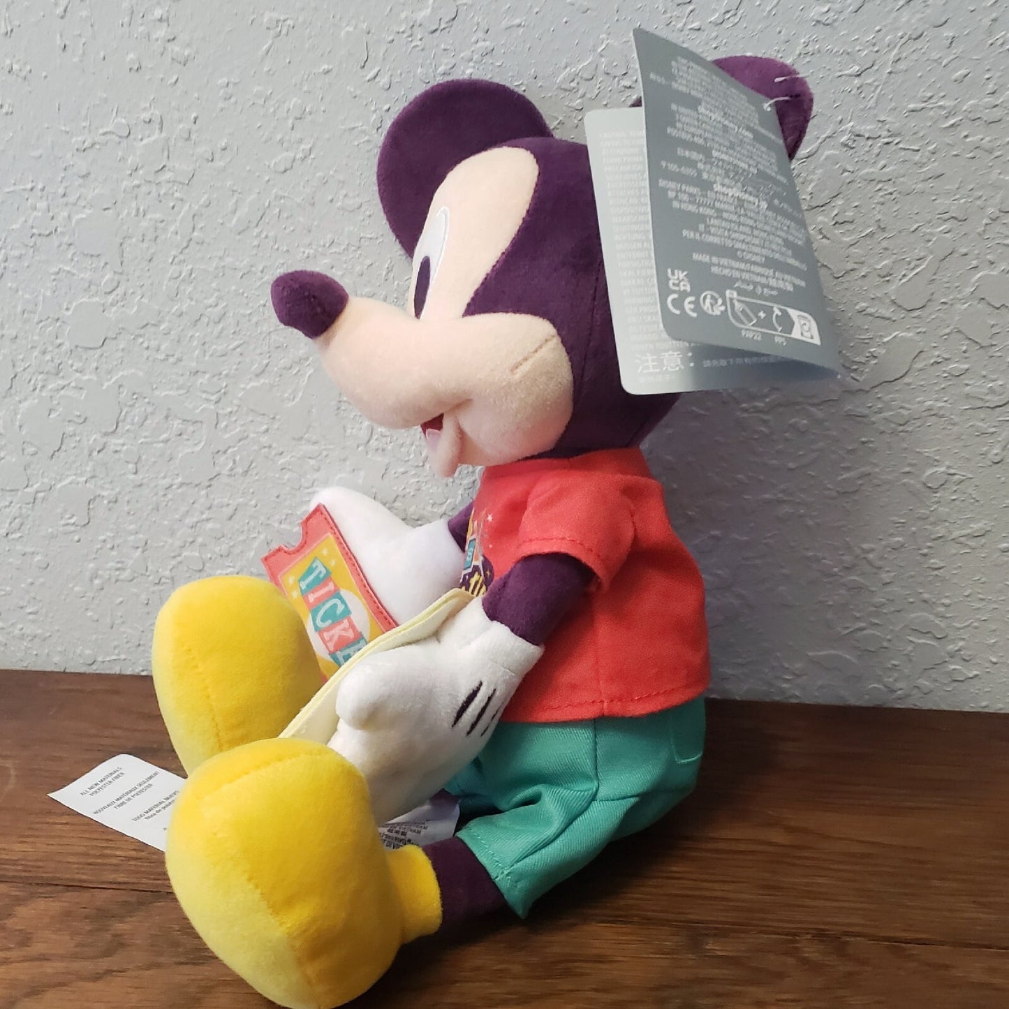 2023 Disney World Play In The Park Mickey & Minnie Mouse Set 14” Plush Animal