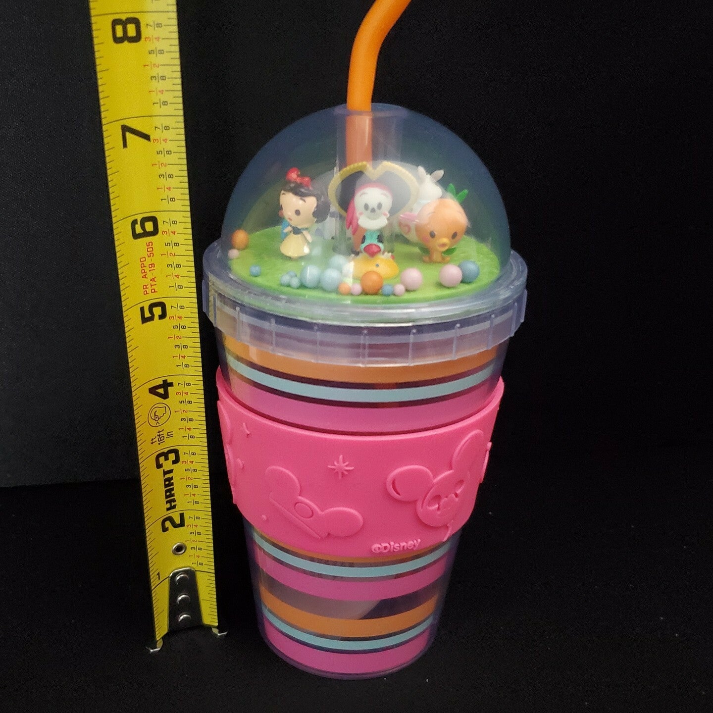Disney Parks Kingdom of Cute Tumbler Cup Orange Bird Castle Tiki Jerrod Maruyama