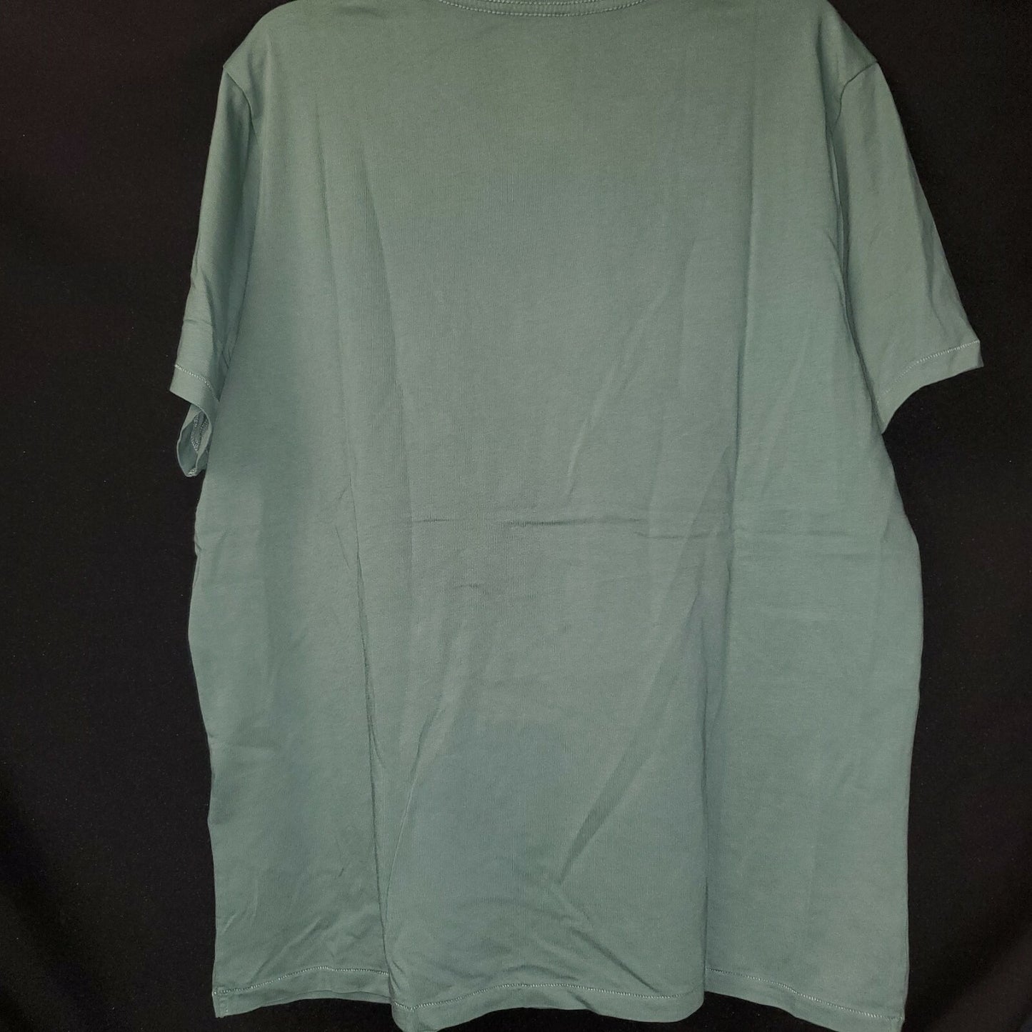 LARGE Disney World Parks Exclusive Classic Donald Duck Army Green Adult T-Shirt