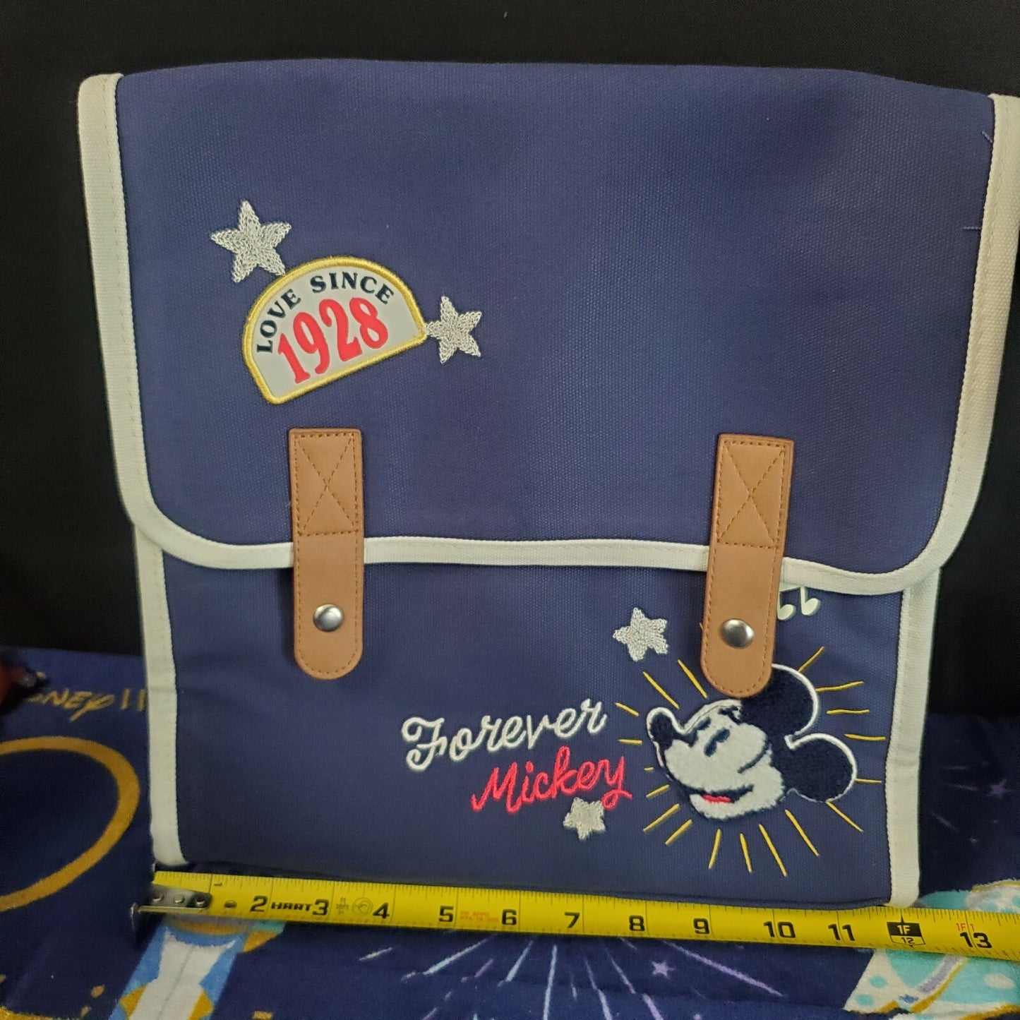 2021 Walt Disney World Park Forever Mickey Mouse Messenger Bag Backpack Heritage